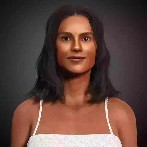 Simone Ashley Character 3D model