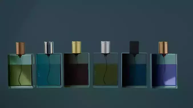 Perfume Low-poly 3D model
