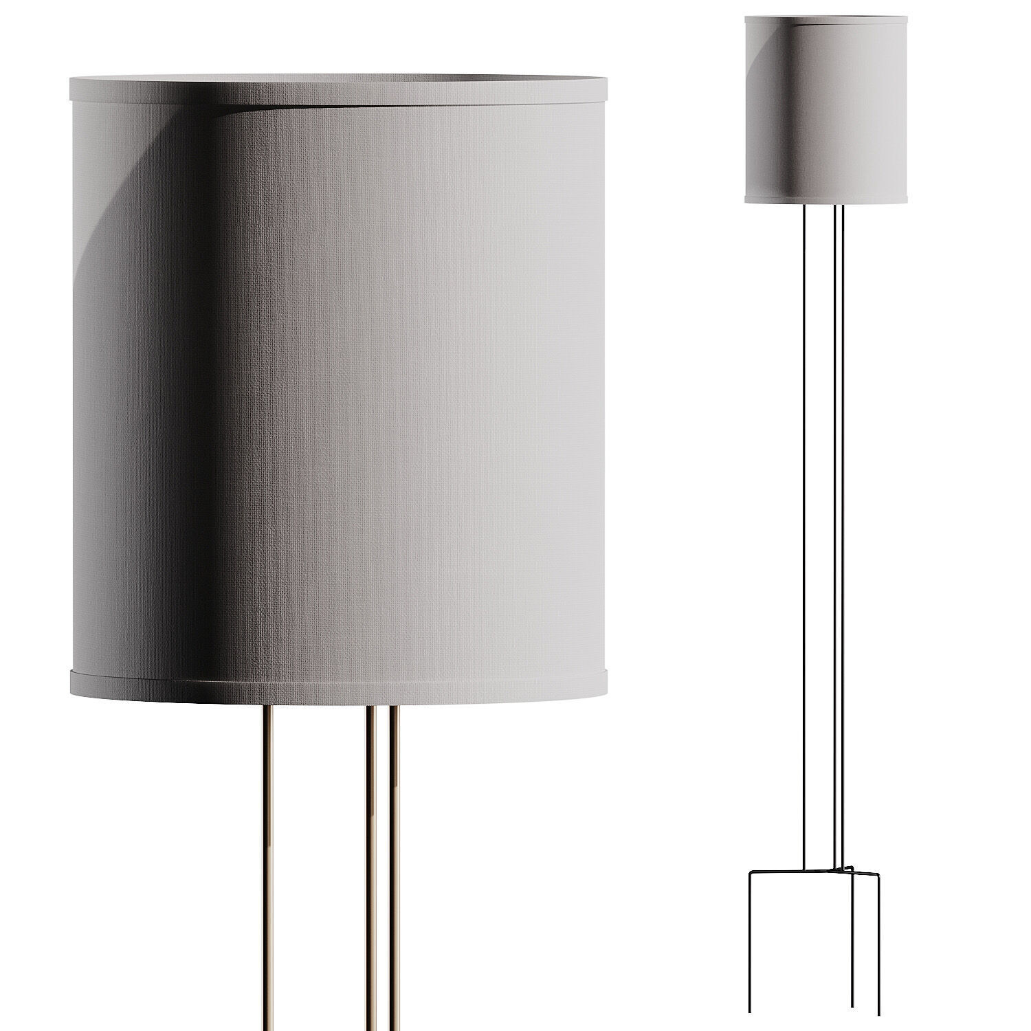 Serax Tria Standing Lamp 3D model_2