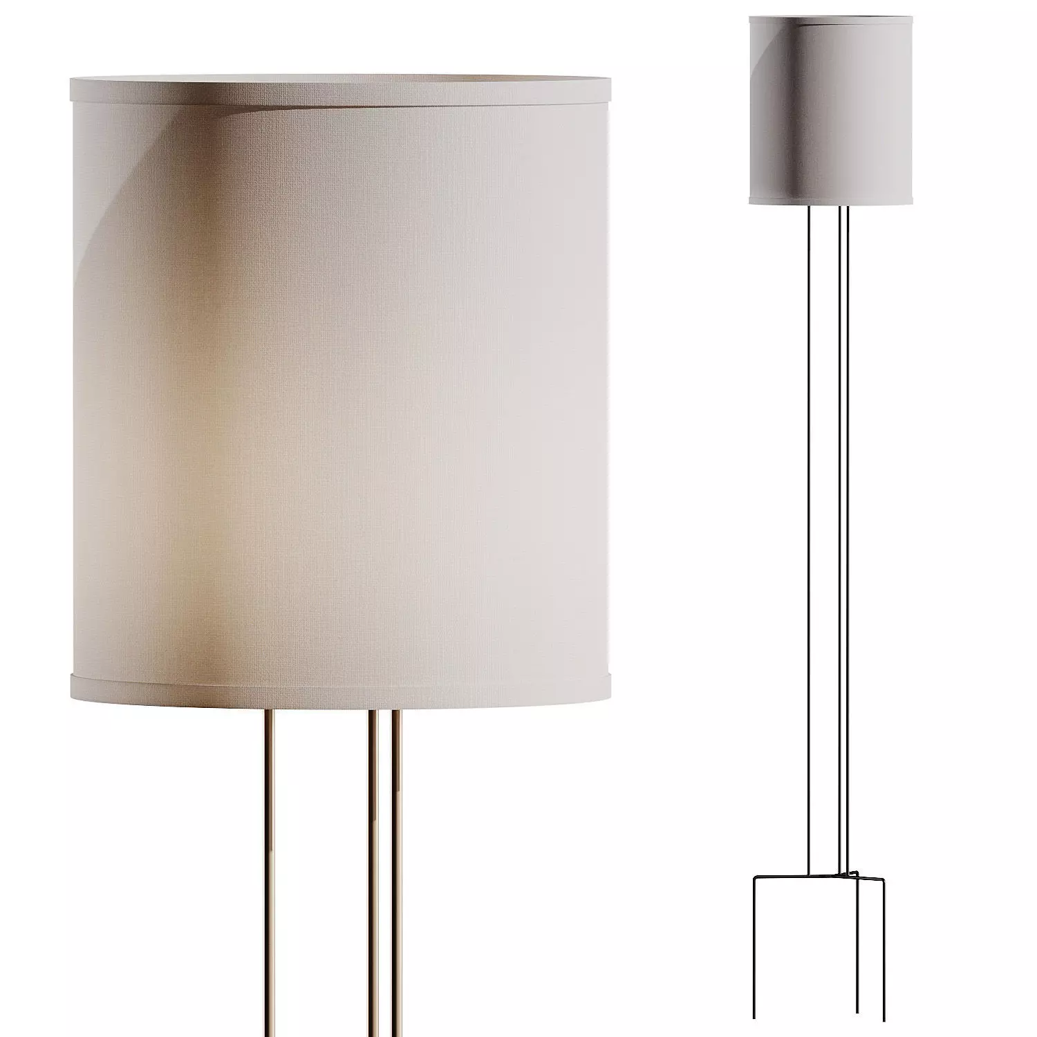Serax Tria Standing Lamp 3D model_0