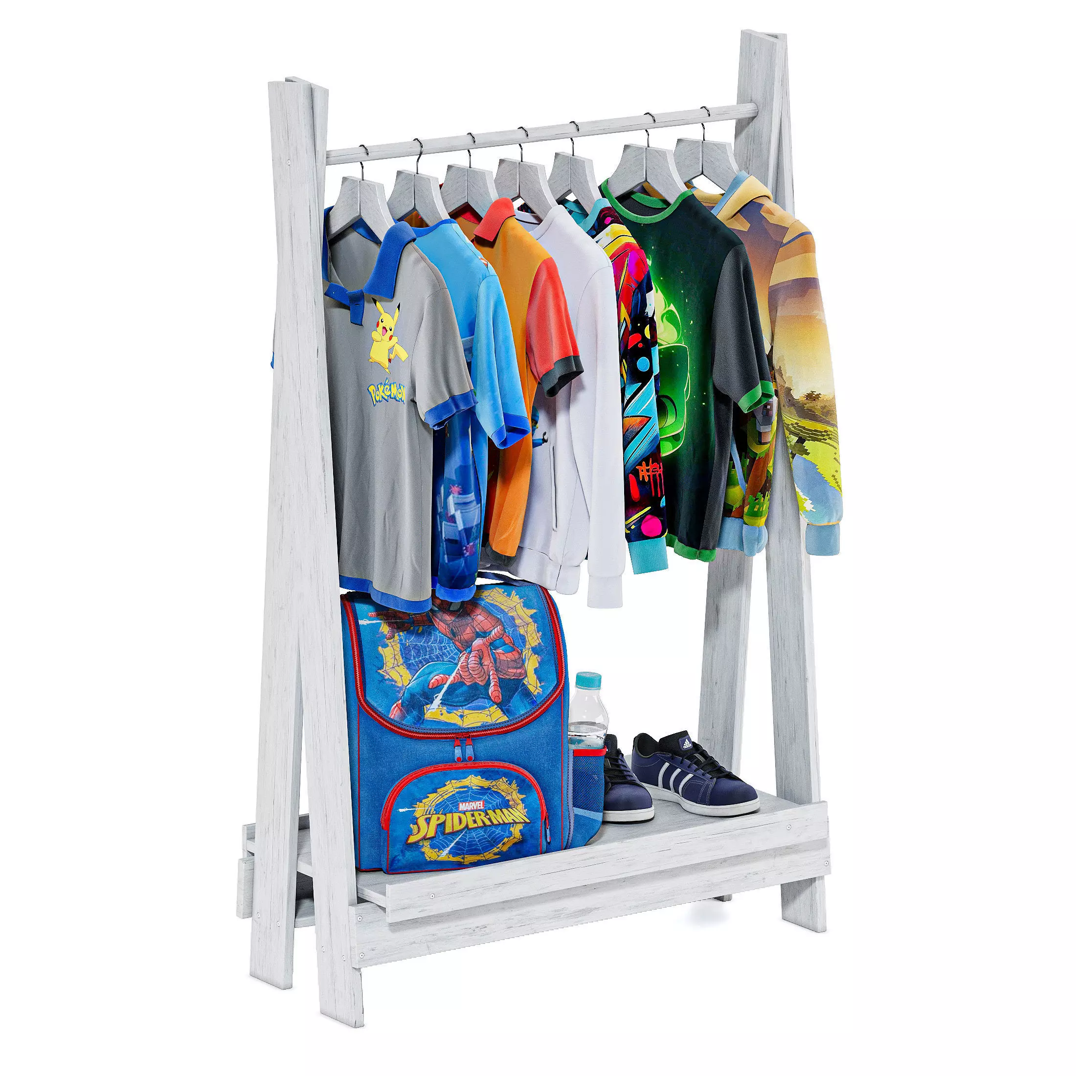 Clothes rack 3D model