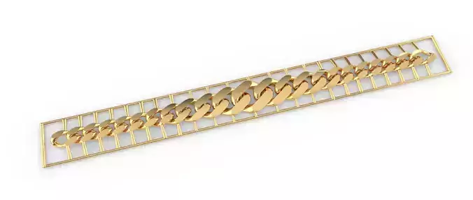 Luxury Jewelry Set 3D Bracelet Necklace STL 3dm 3D print model