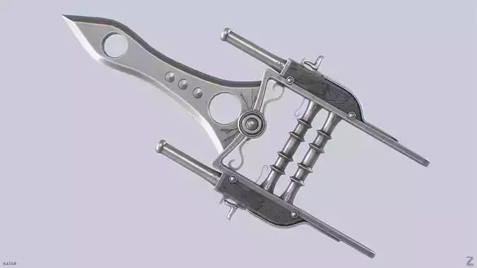 Katar  Low-poly 3D model