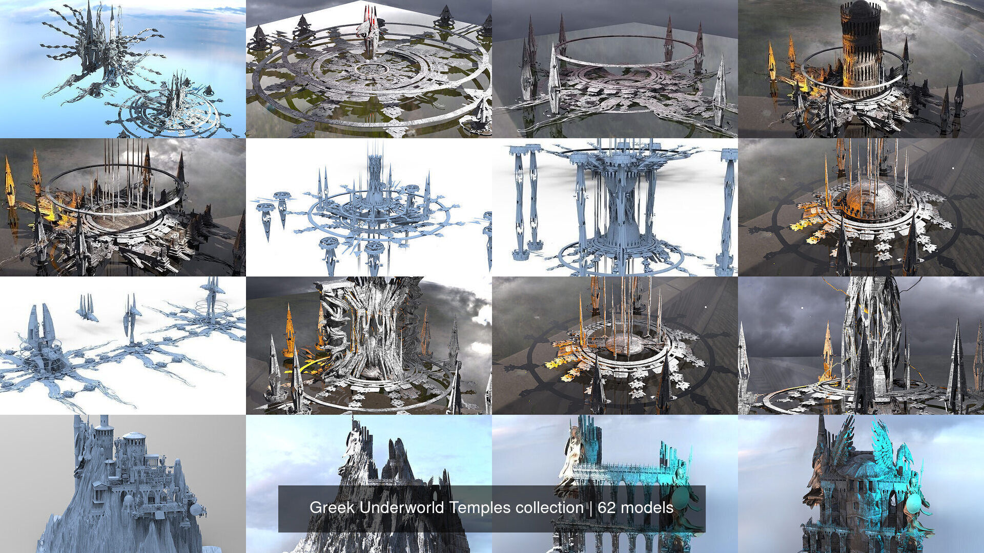 Greek Underworld Temples collection _4