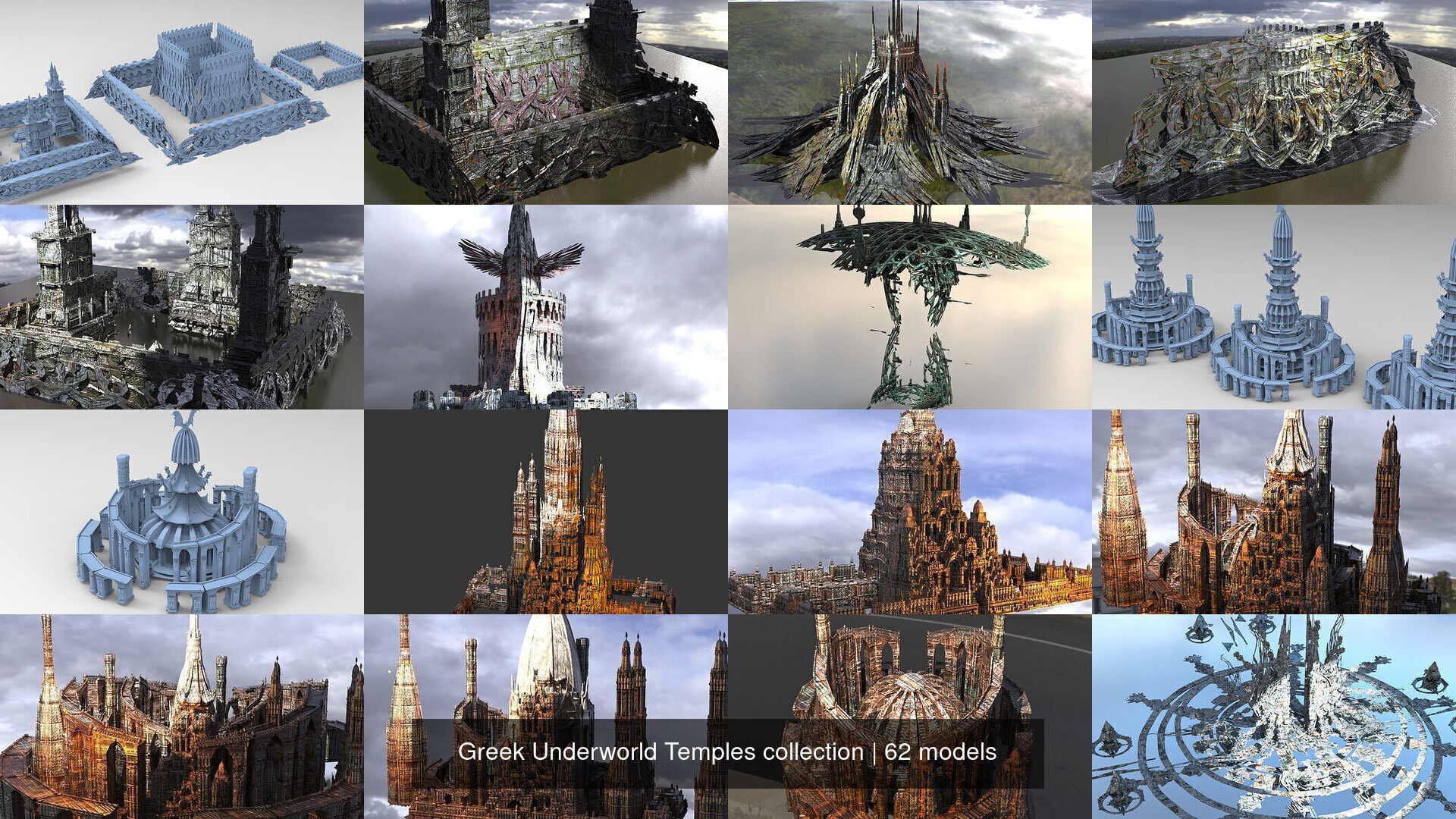 Greek Underworld Temples collection _2