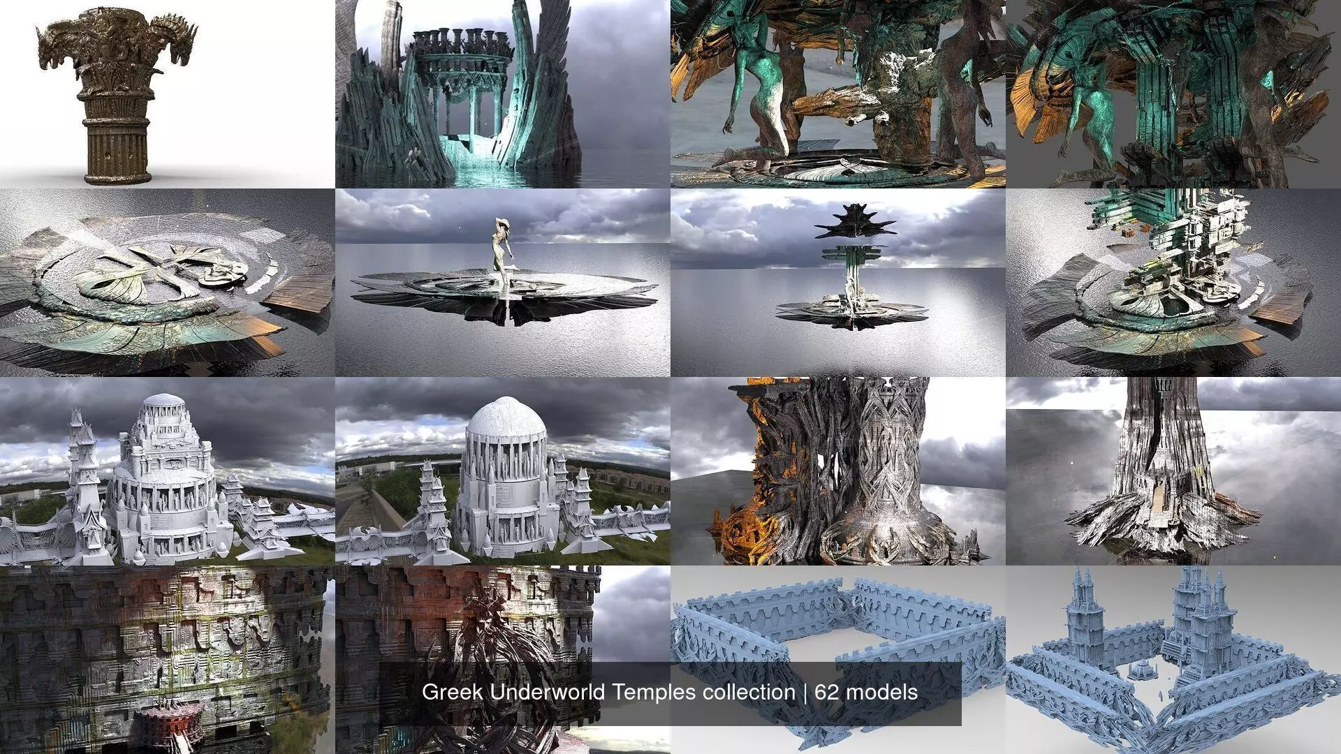 Greek Underworld Temples collection _1
