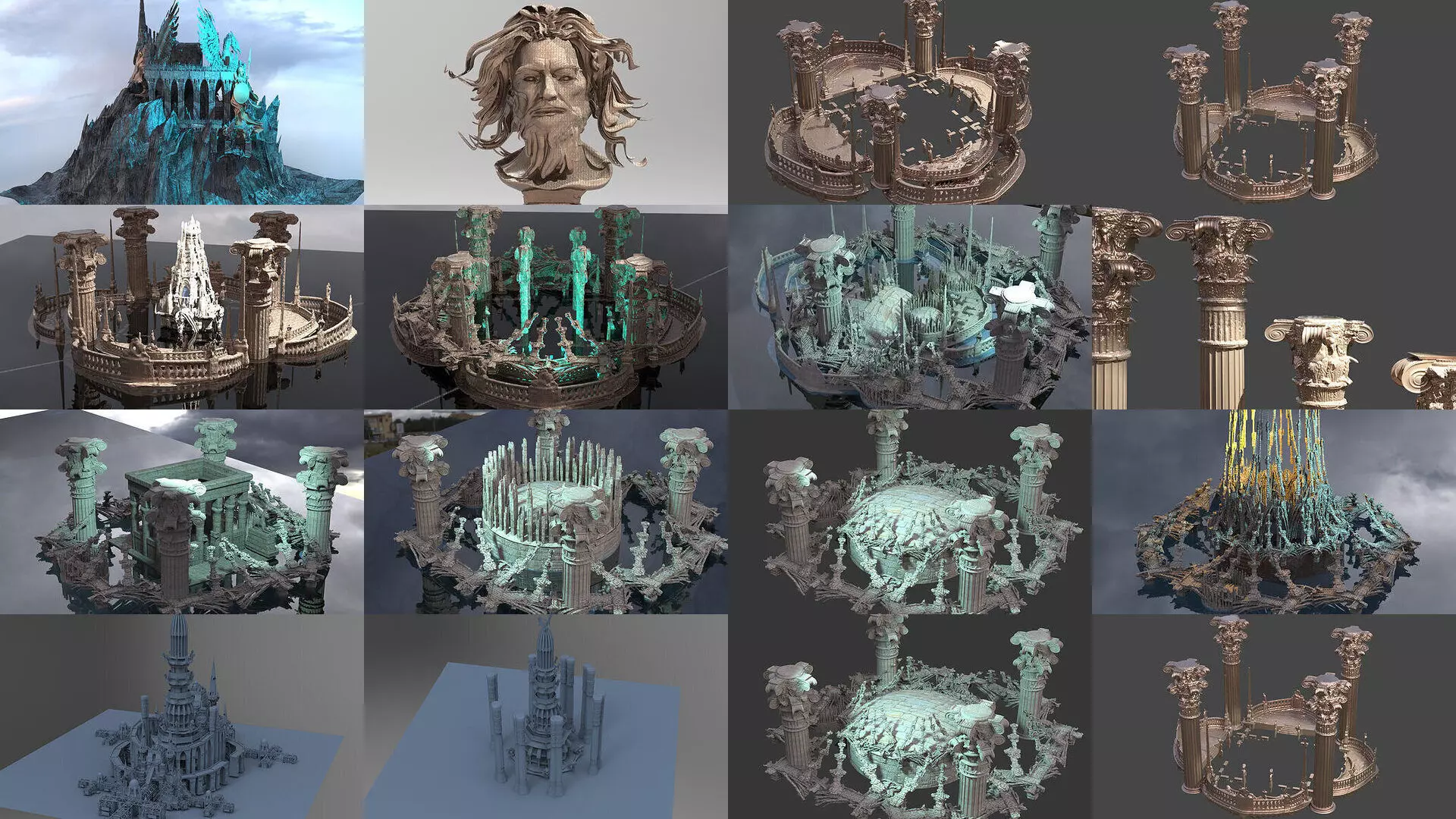 Greek Underworld Temples collection _0