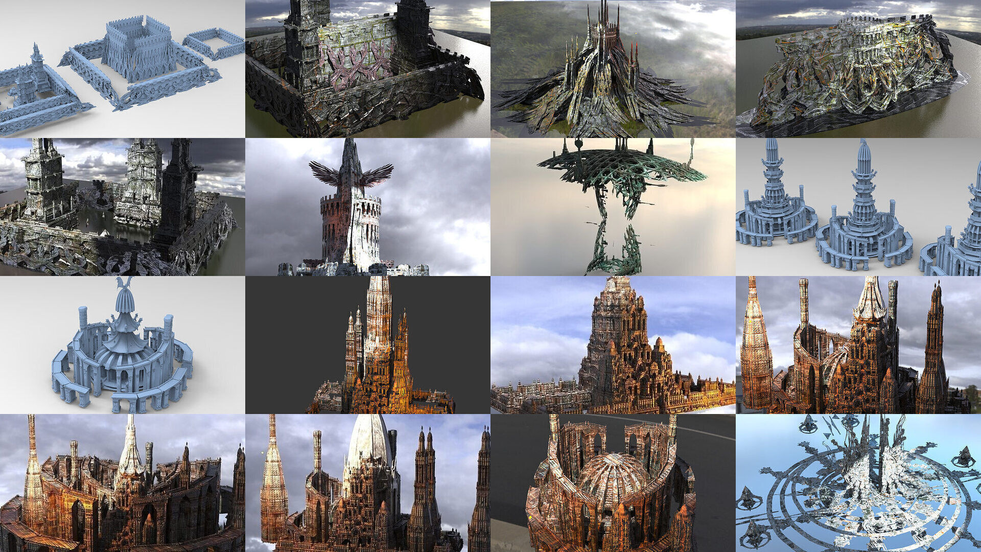 Greek Underworld Temples collection _3