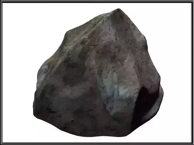Meteorite Low-poly 3D model