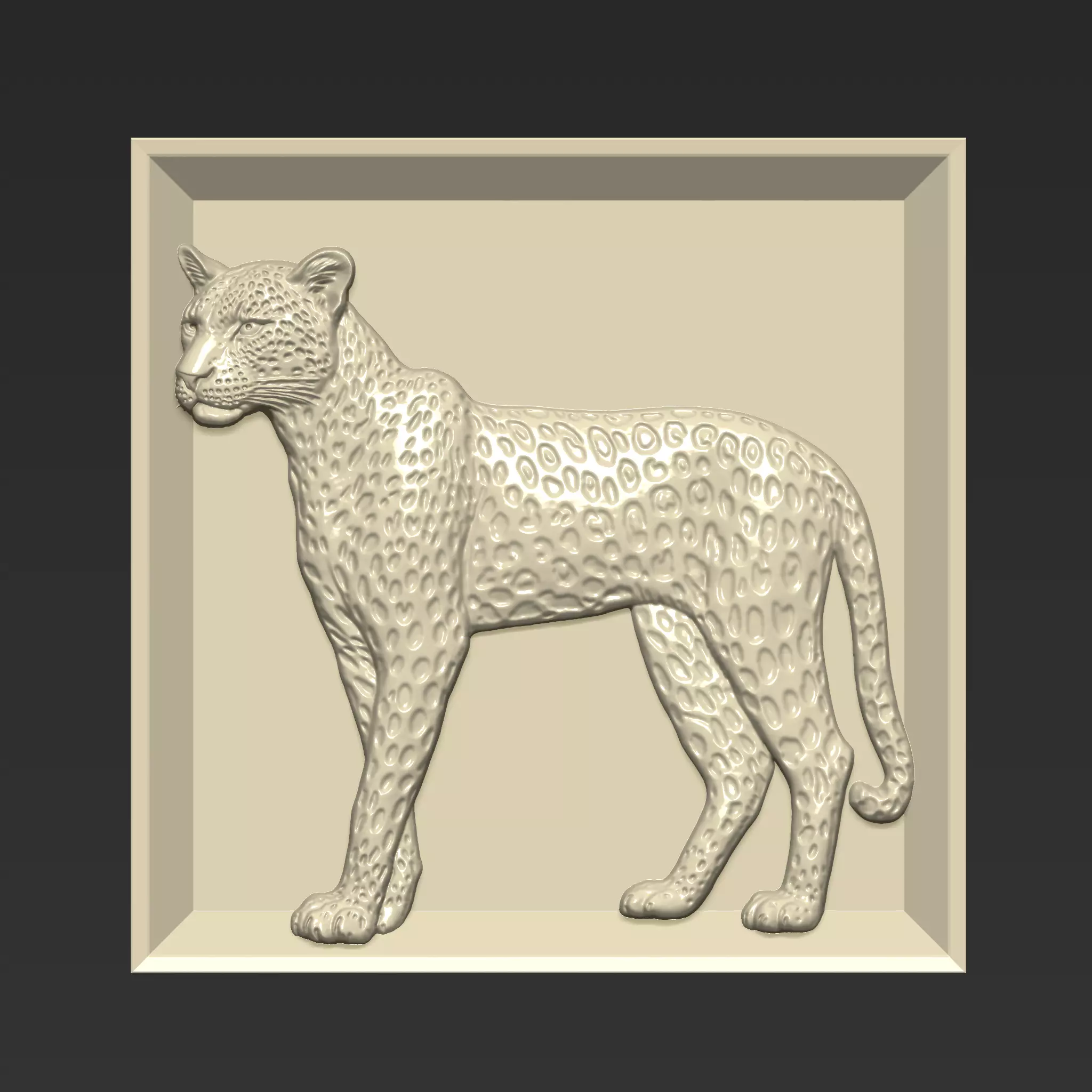 Leopard A48 3D print model