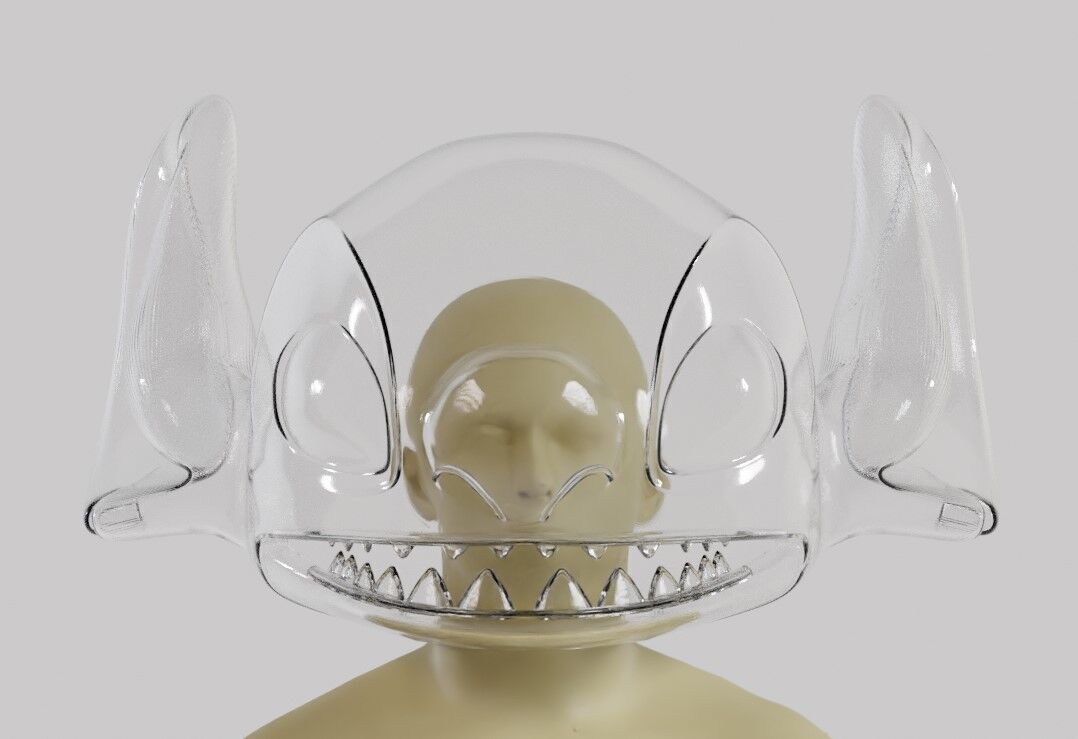 Stitch Head For Cosplays 3D print model_5