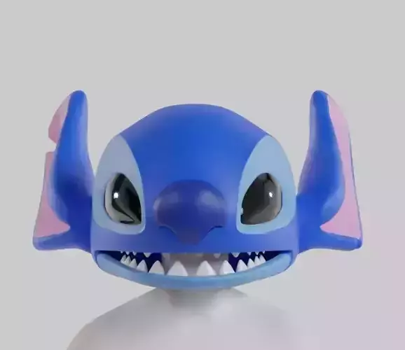 Stitch Head For Cosplays 3D print model