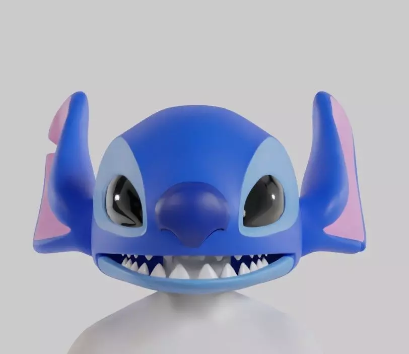 Stitch Head For Cosplays 3D print model_0