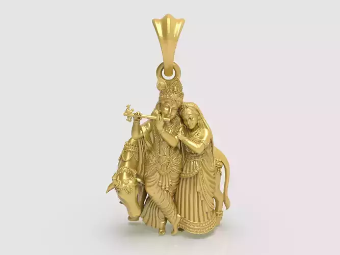 Radhakrishna 3dprint model file-6