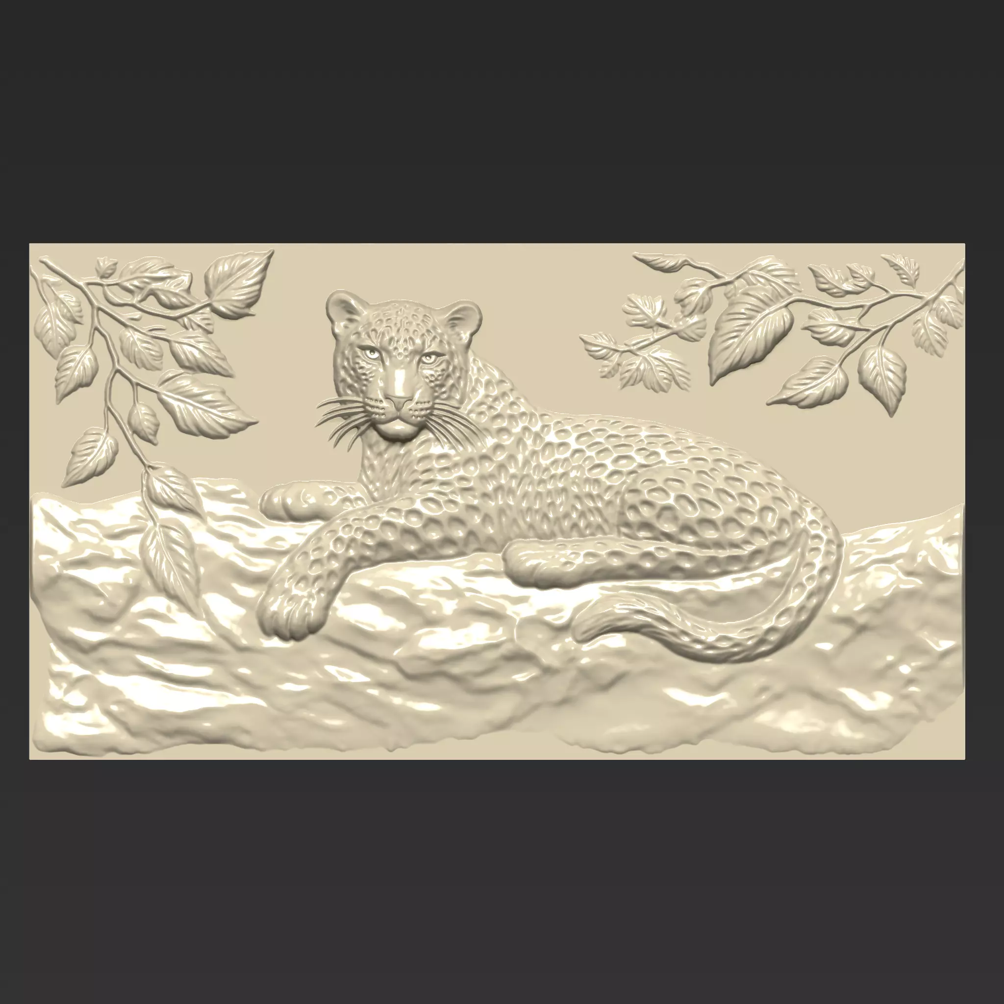 Leopard A54 3D print model