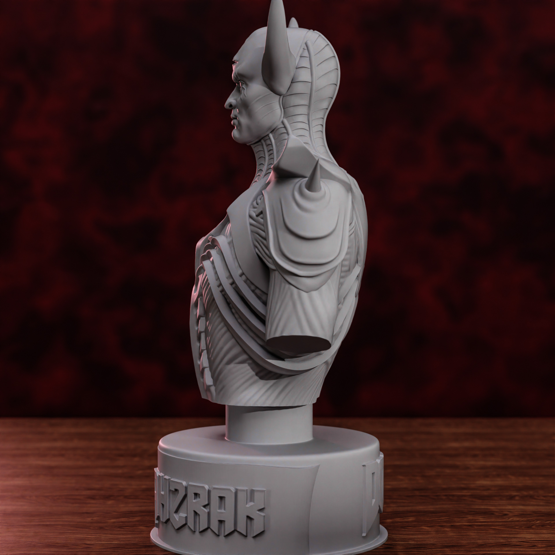 PRINCE AHZRAK DOOM THE DARK AGES 3D print model_2
