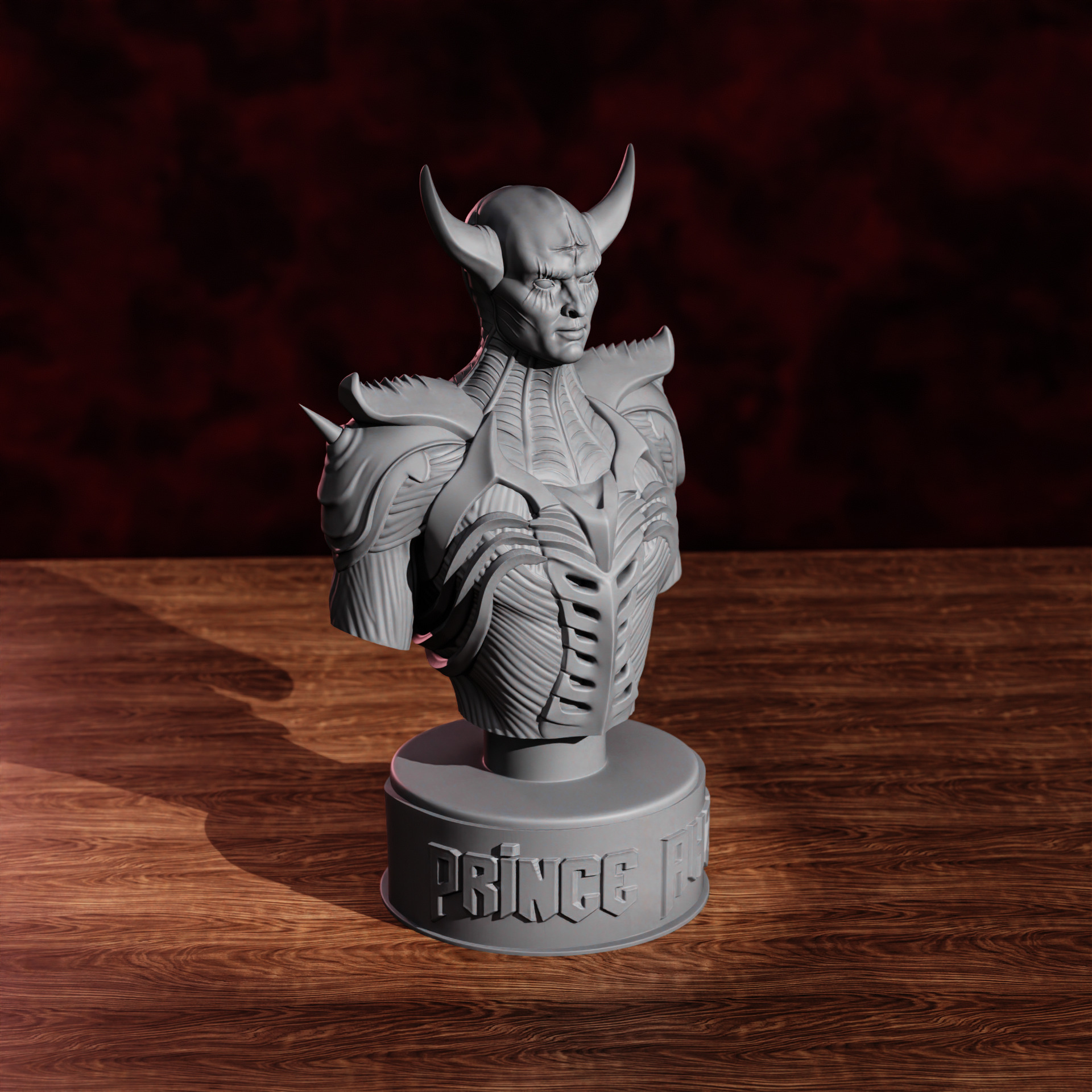 PRINCE AHZRAK DOOM THE DARK AGES 3D print model_8