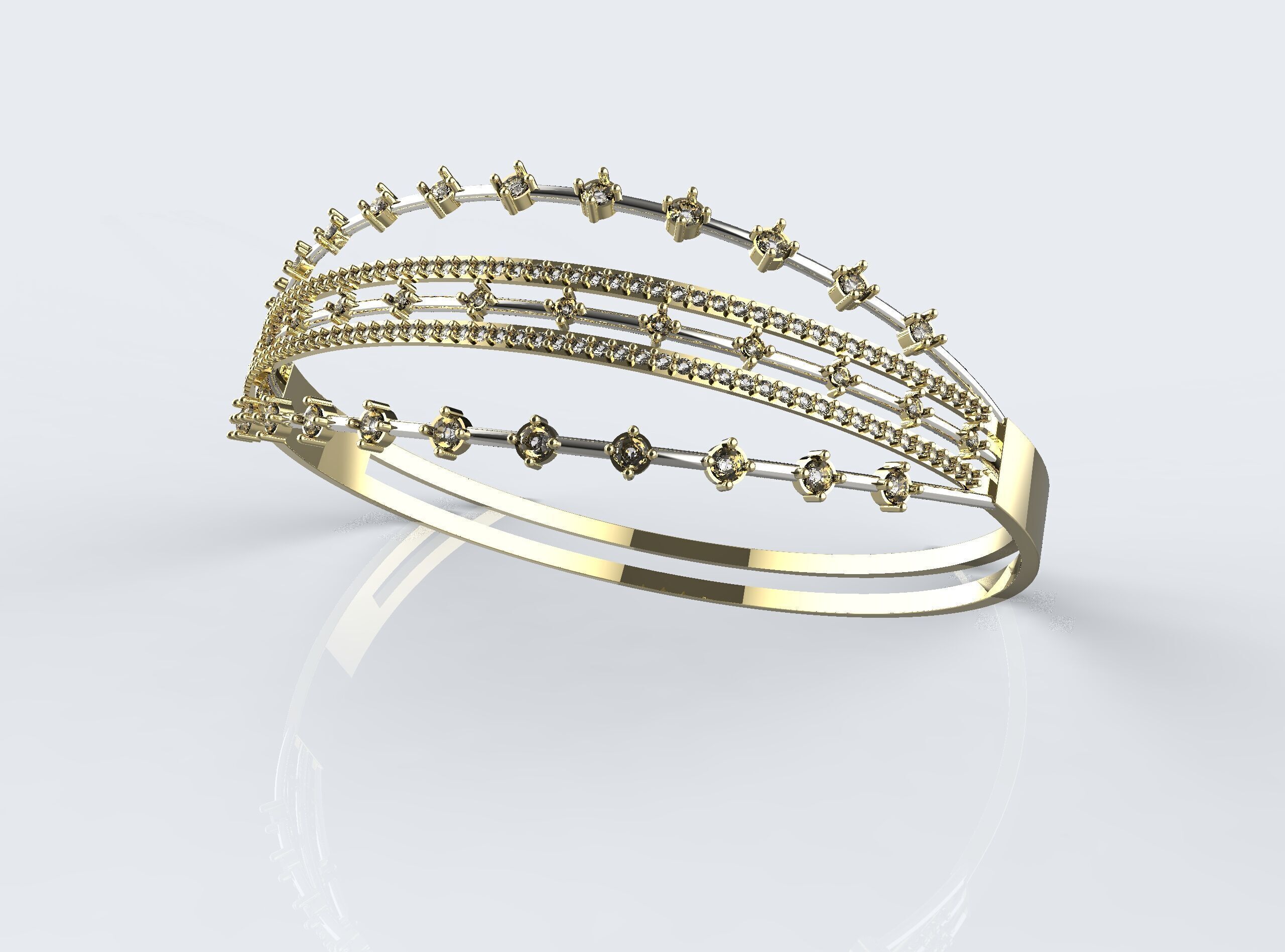 Bracelet 3 3D print model_3