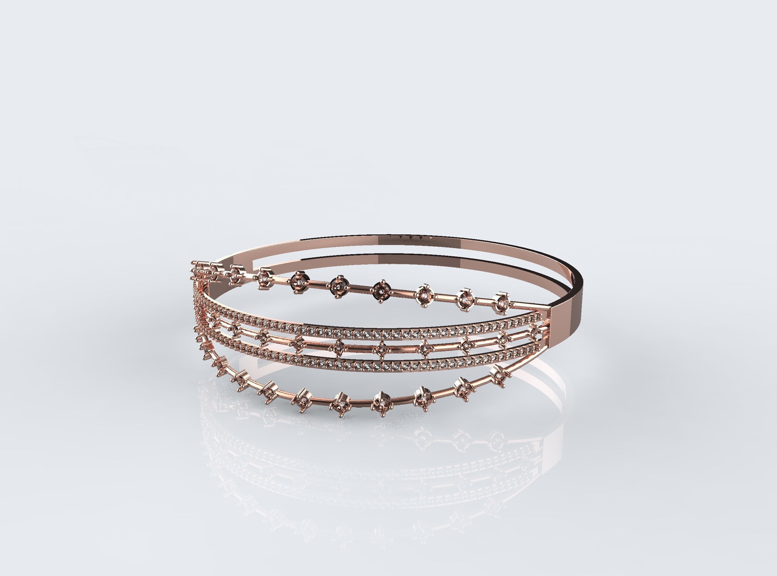 Bracelet 3 3D print model_2