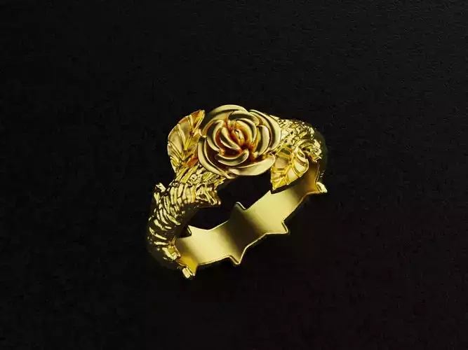 Ring Rose - Anillo Rosa