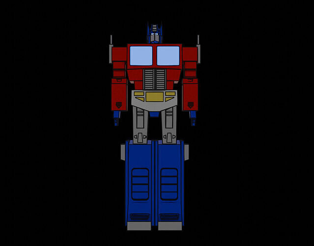  Optimus prime g1  3D model