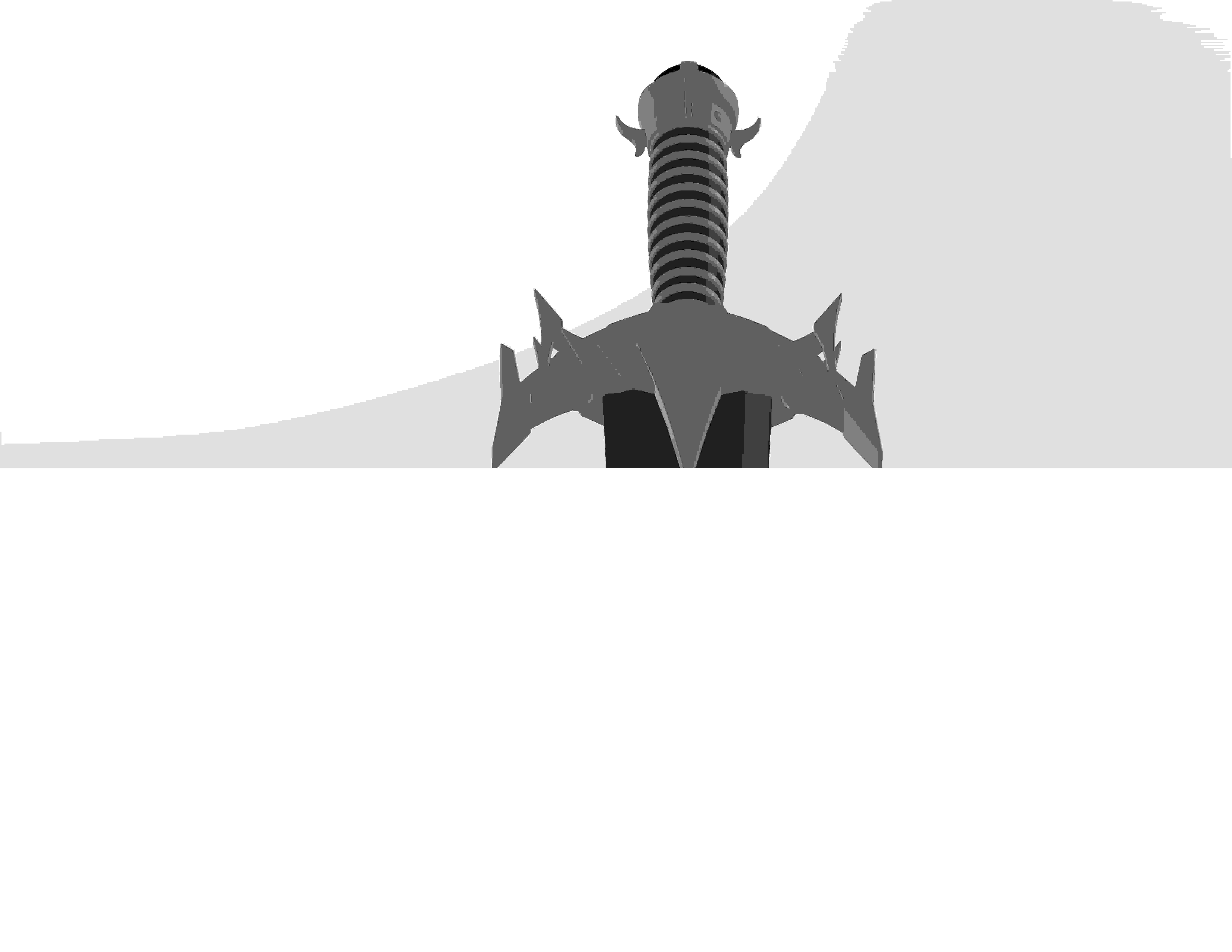 Oblivion Mehrunes Dagon Razor 3D print model_26