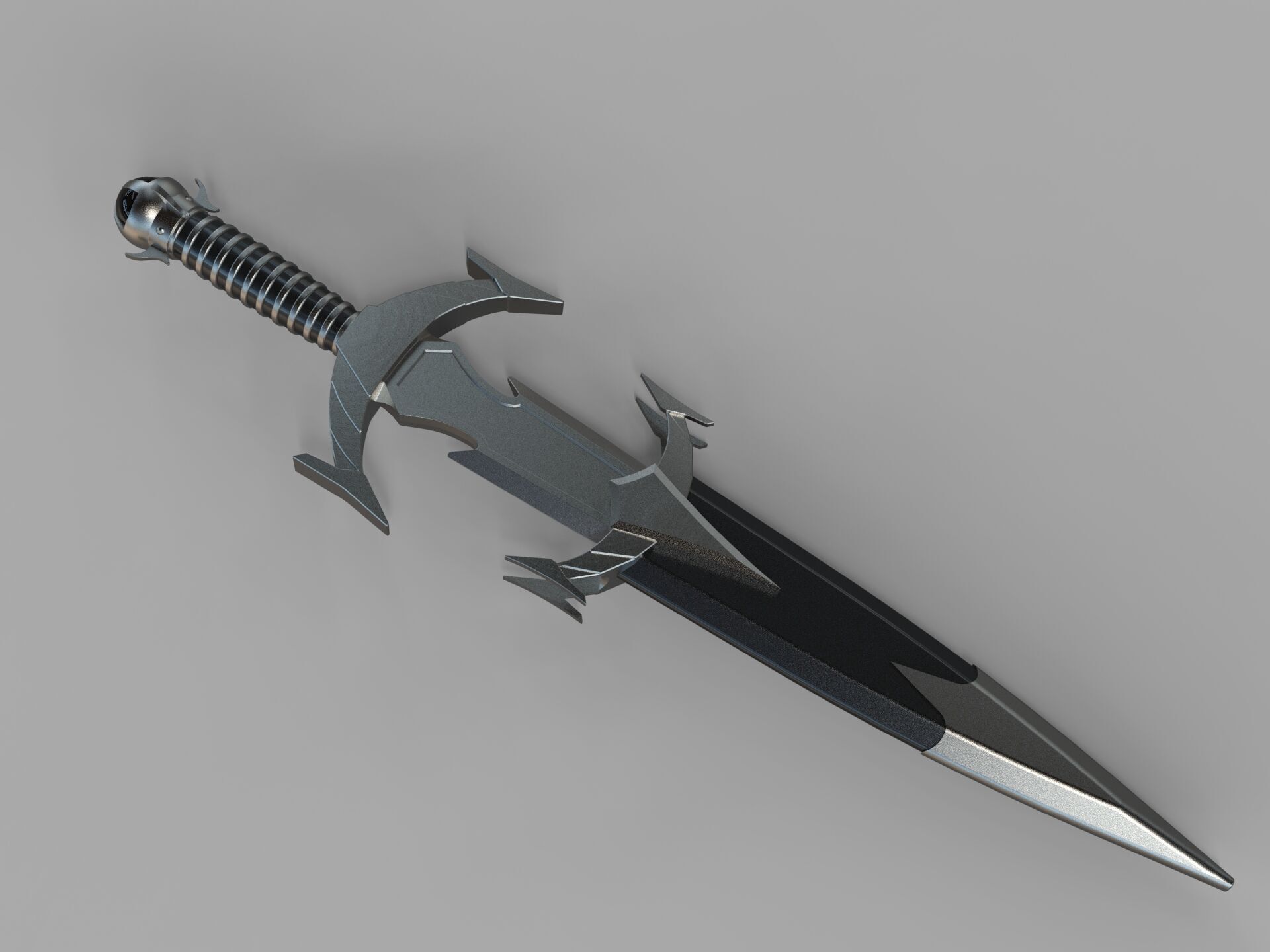 Oblivion Mehrunes Dagon Razor 3D print model_16