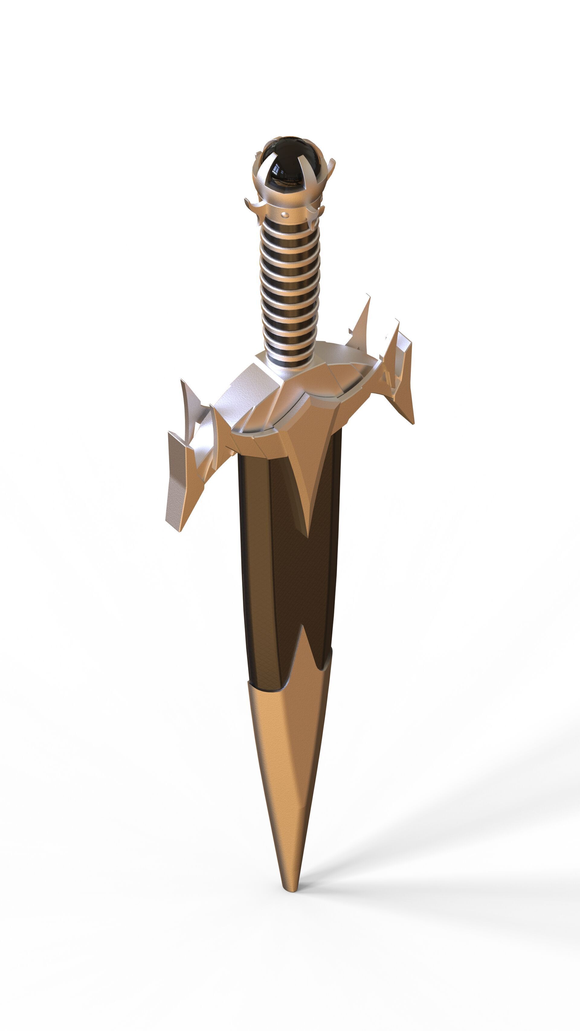 Oblivion Mehrunes Dagon Razor 3D print model_41