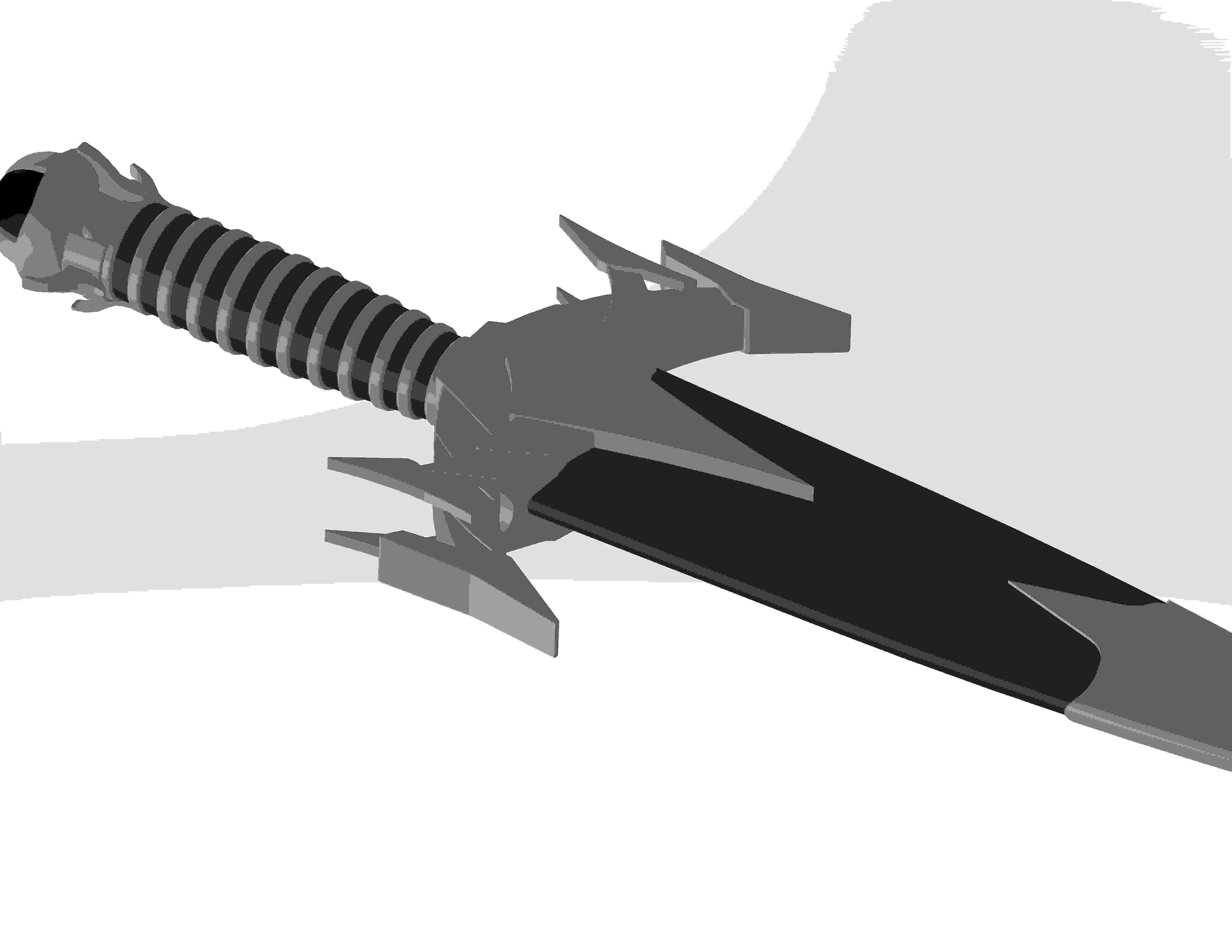 Oblivion Mehrunes Dagon Razor 3D print model_24