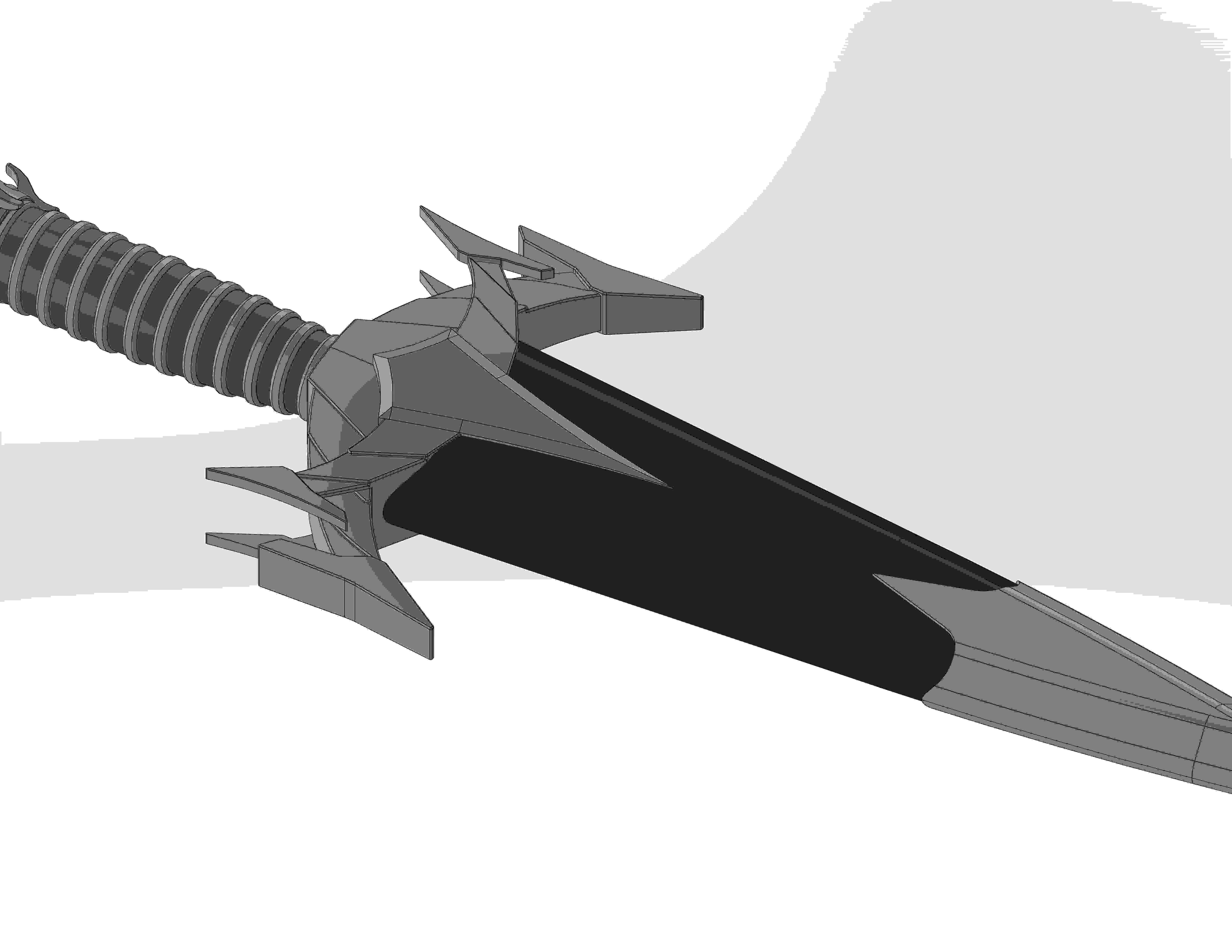 Oblivion Mehrunes Dagon Razor 3D print model_30