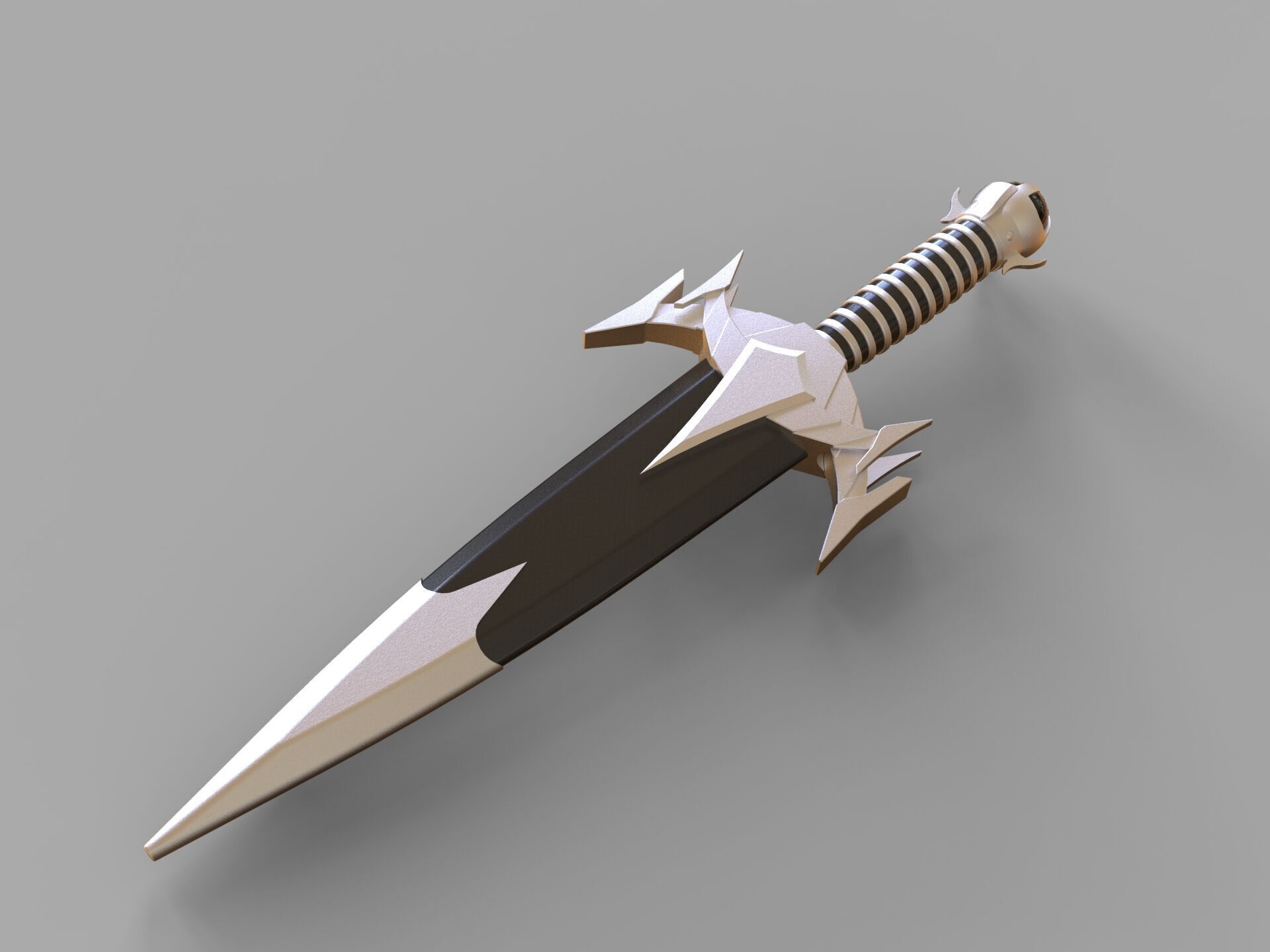 Oblivion Mehrunes Dagon Razor 3D print model_5