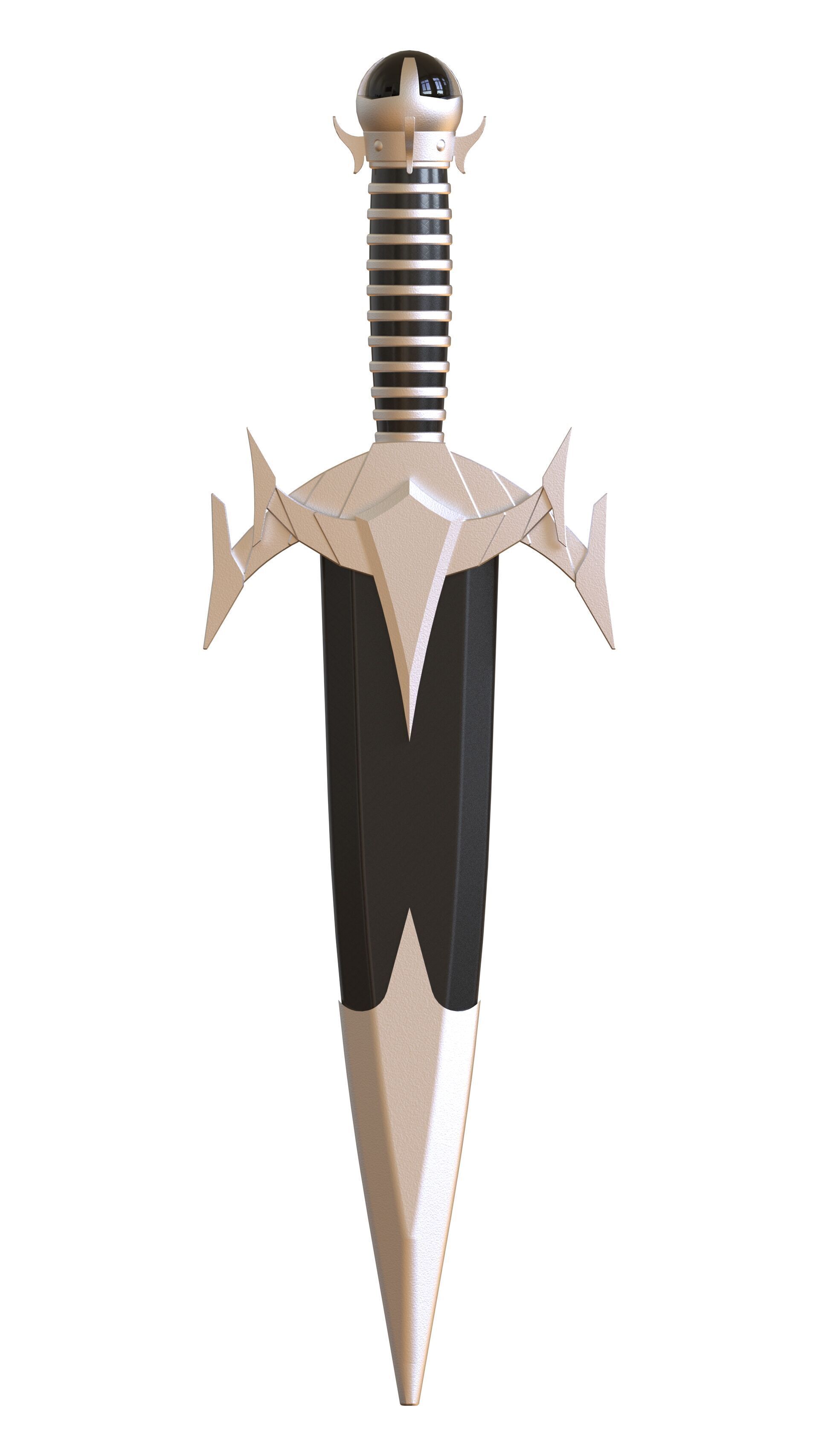 Oblivion Mehrunes Dagon Razor 3D print model_39