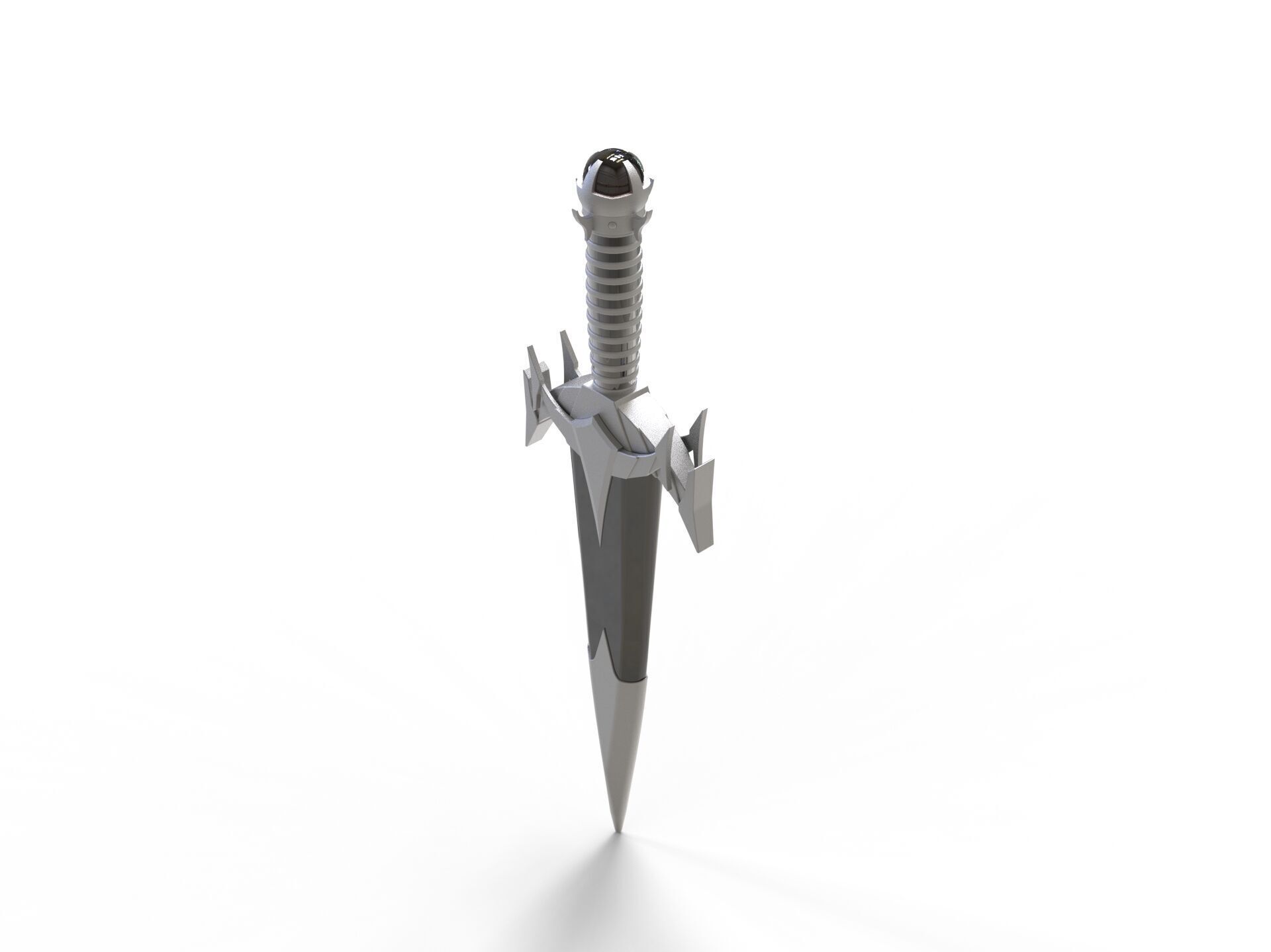 Oblivion Mehrunes Dagon Razor 3D print model_37