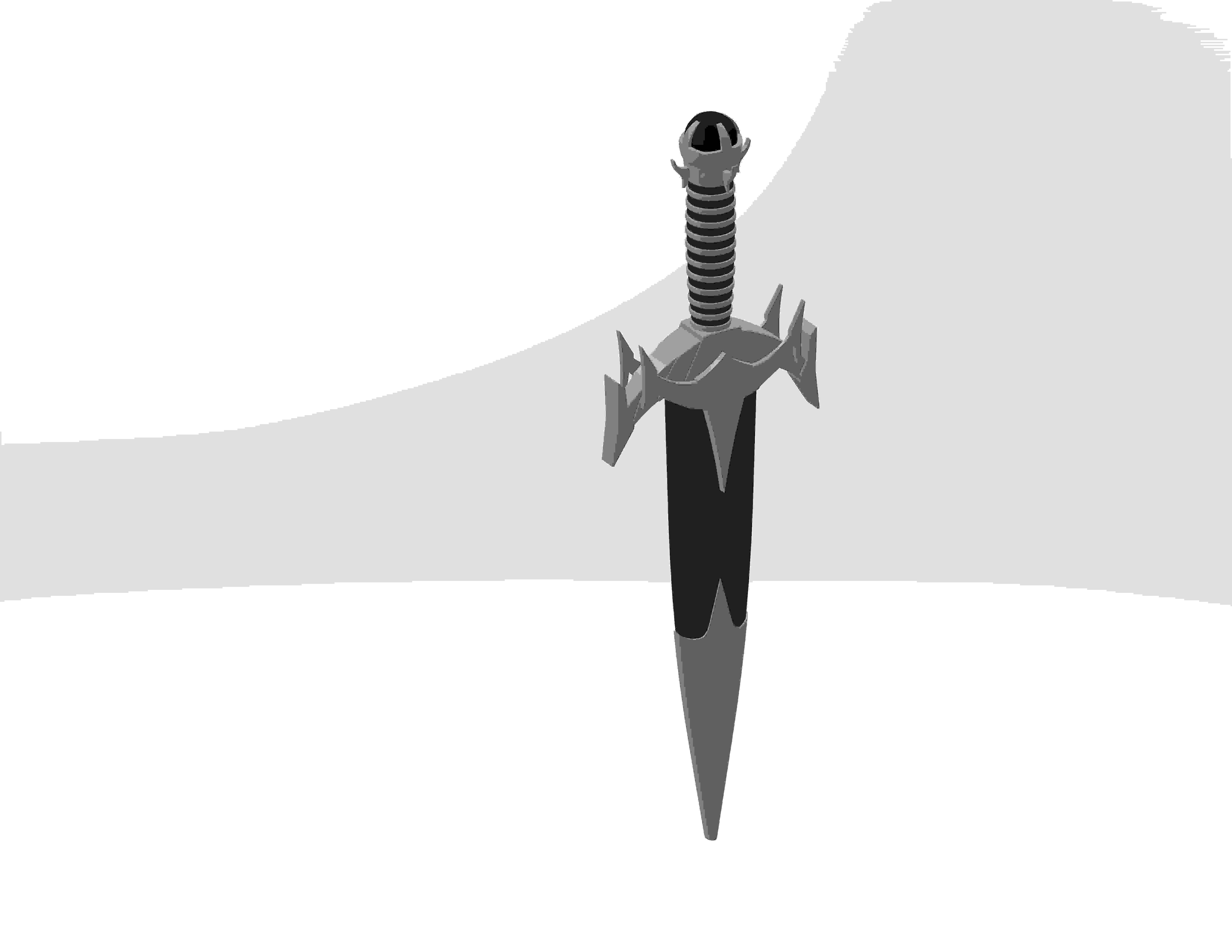 Oblivion Mehrunes Dagon Razor 3D print model_21