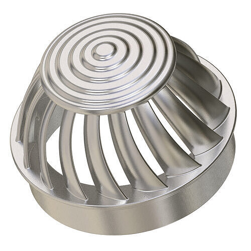Turbine Roof Ventilator 3D print model