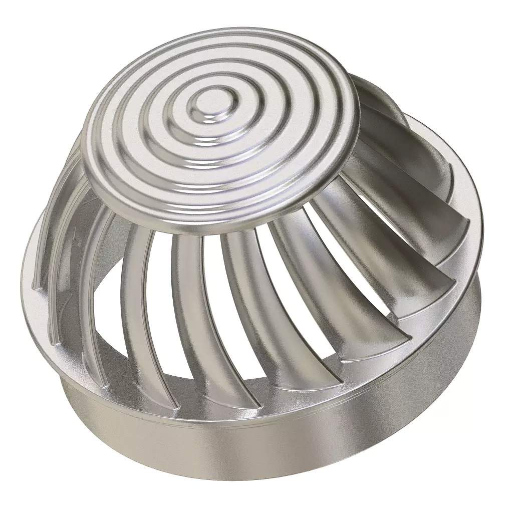 Turbine Roof Ventilator 3D print model_0