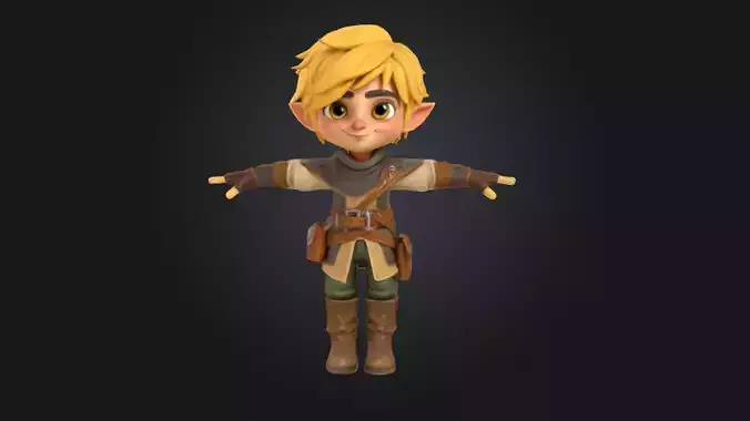 Elf Explorer Animated