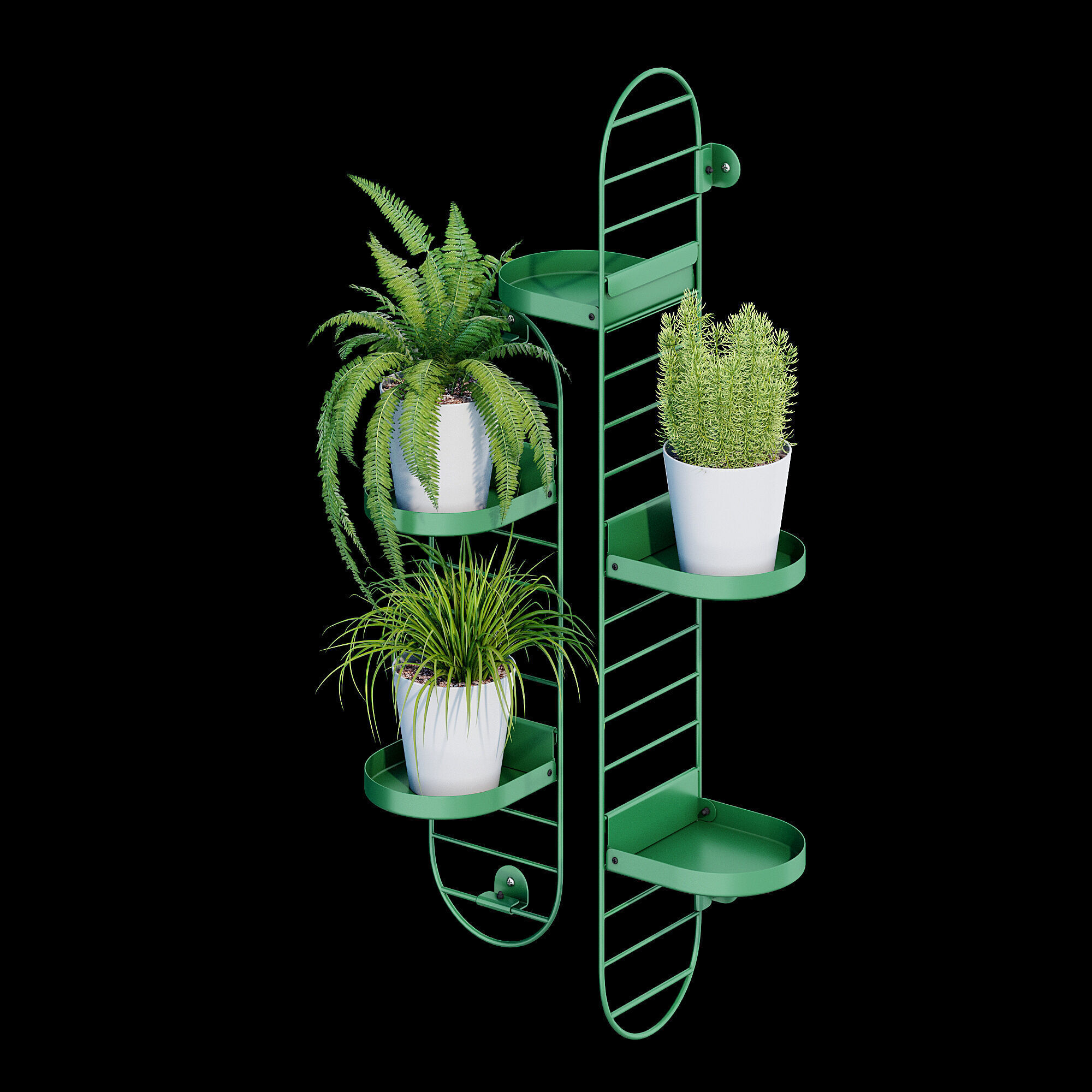 Skuggrona plant stand 3D model_10