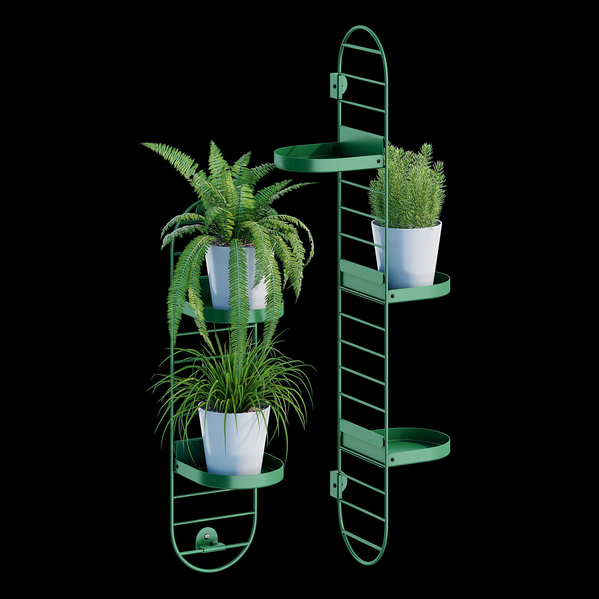 Skuggrona plant stand 3D model_9