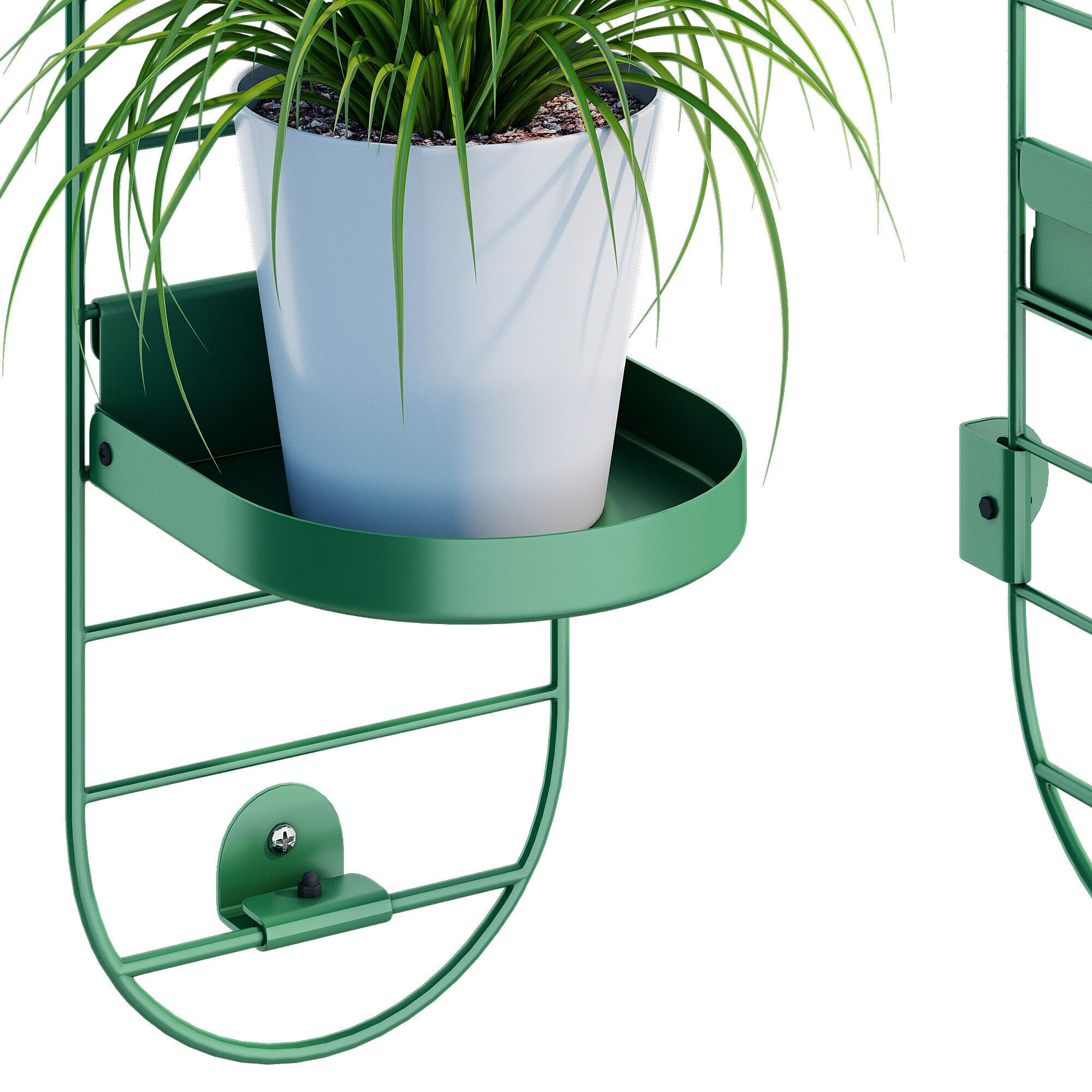 Skuggrona plant stand 3D model_4