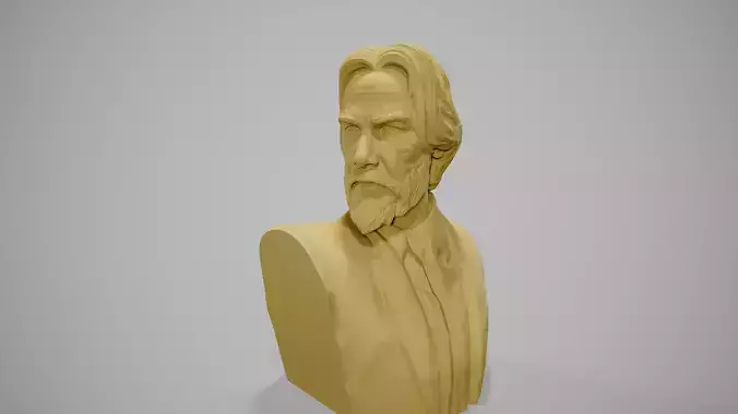 jhon wick bust for 3d printing