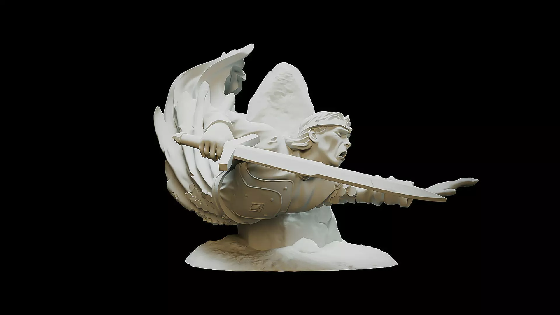  Shadow Pose 2 3D print model_0