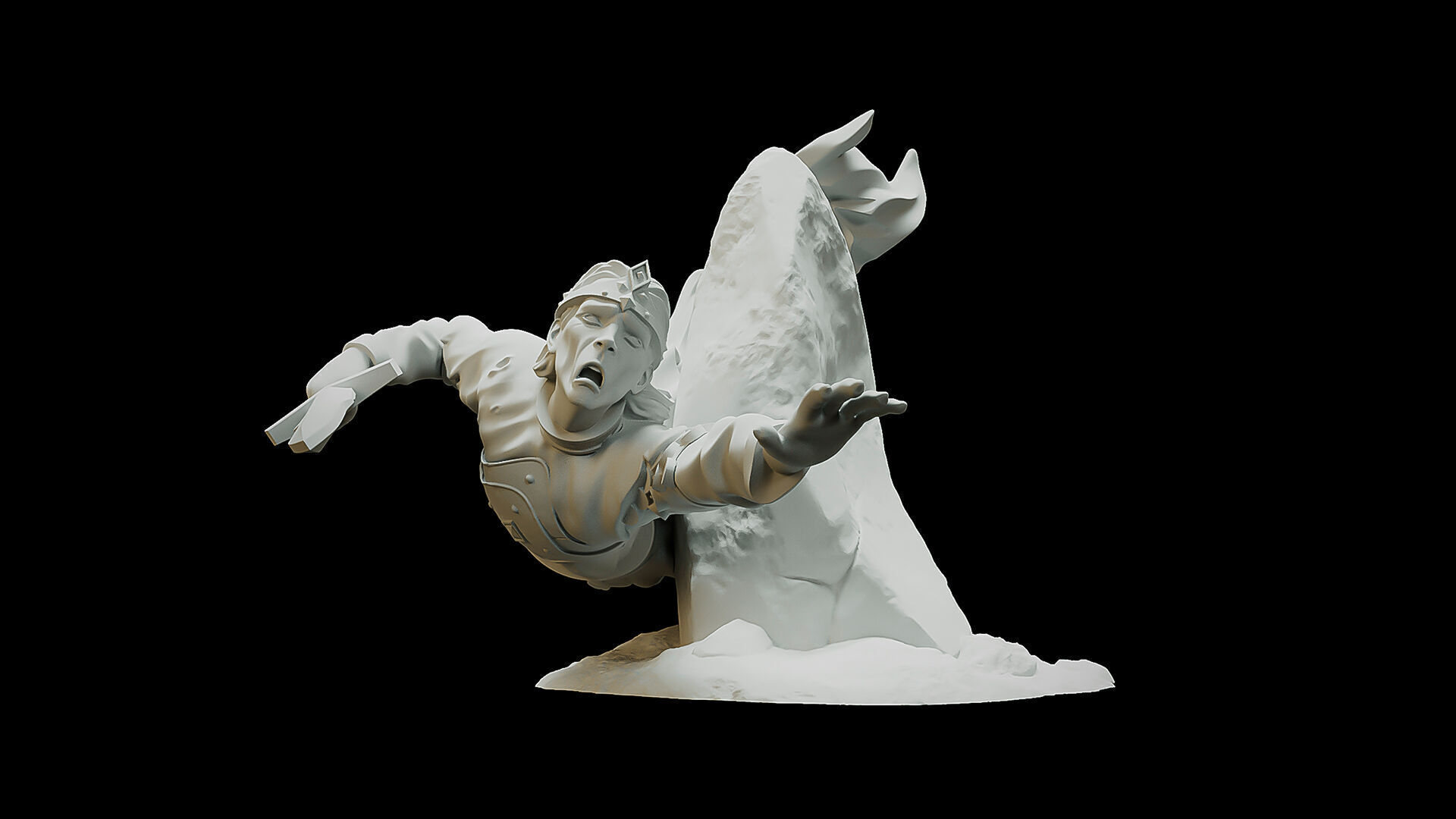  Shadow Pose 2 3D print model_1