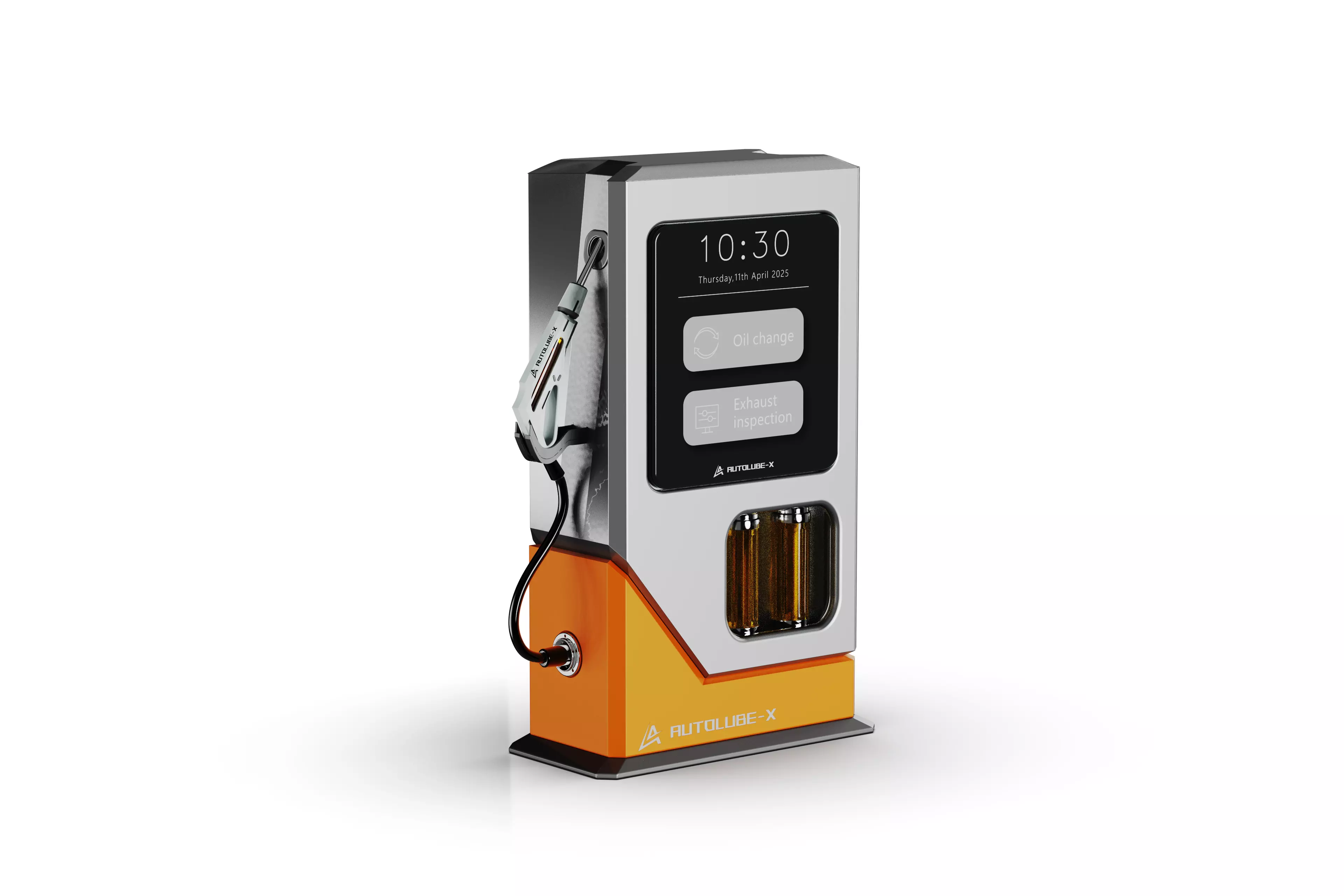Automatic Oil Change Machine 3D print model_0