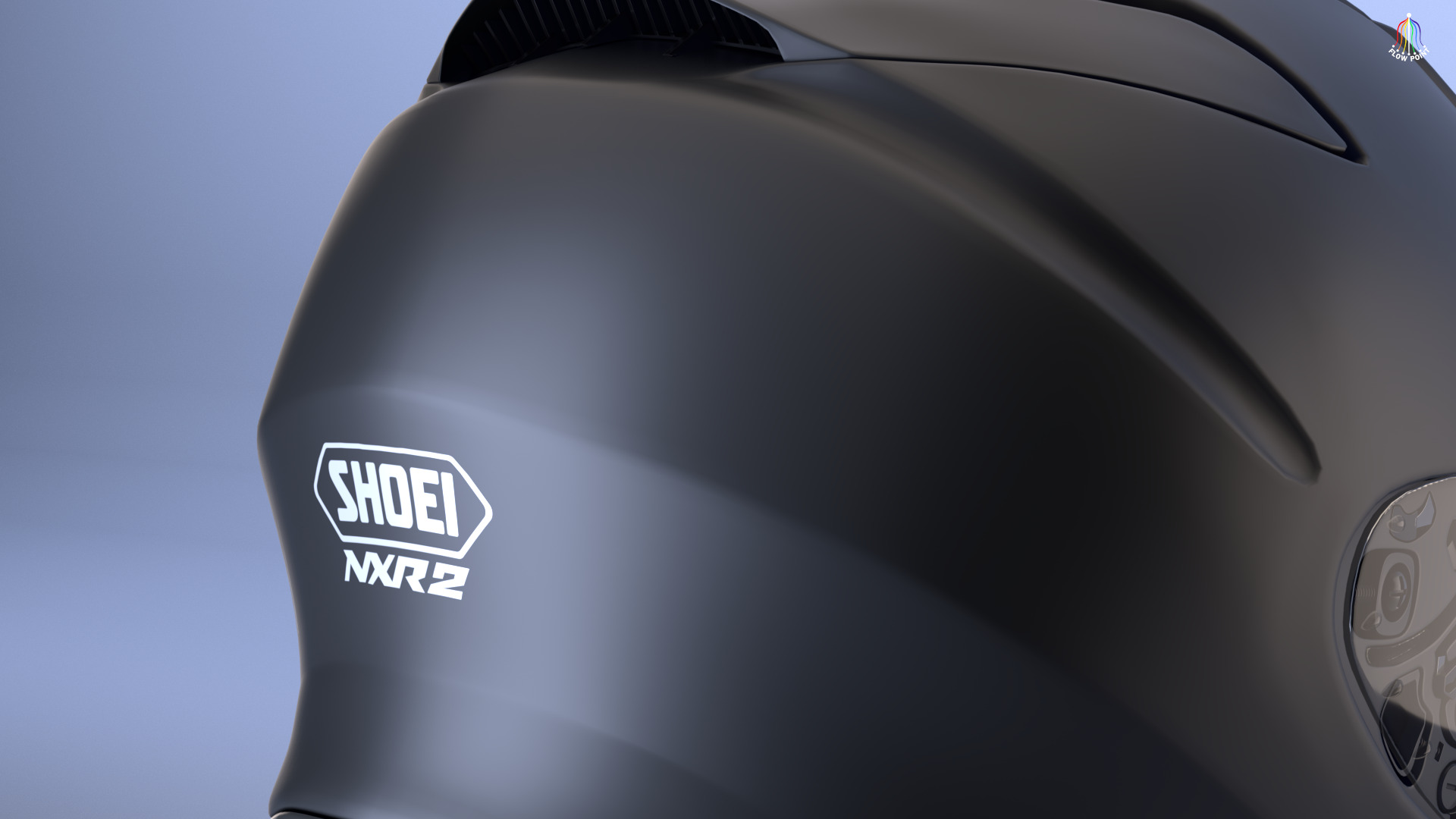 Shoei NXR2 Helmet 3D model_18