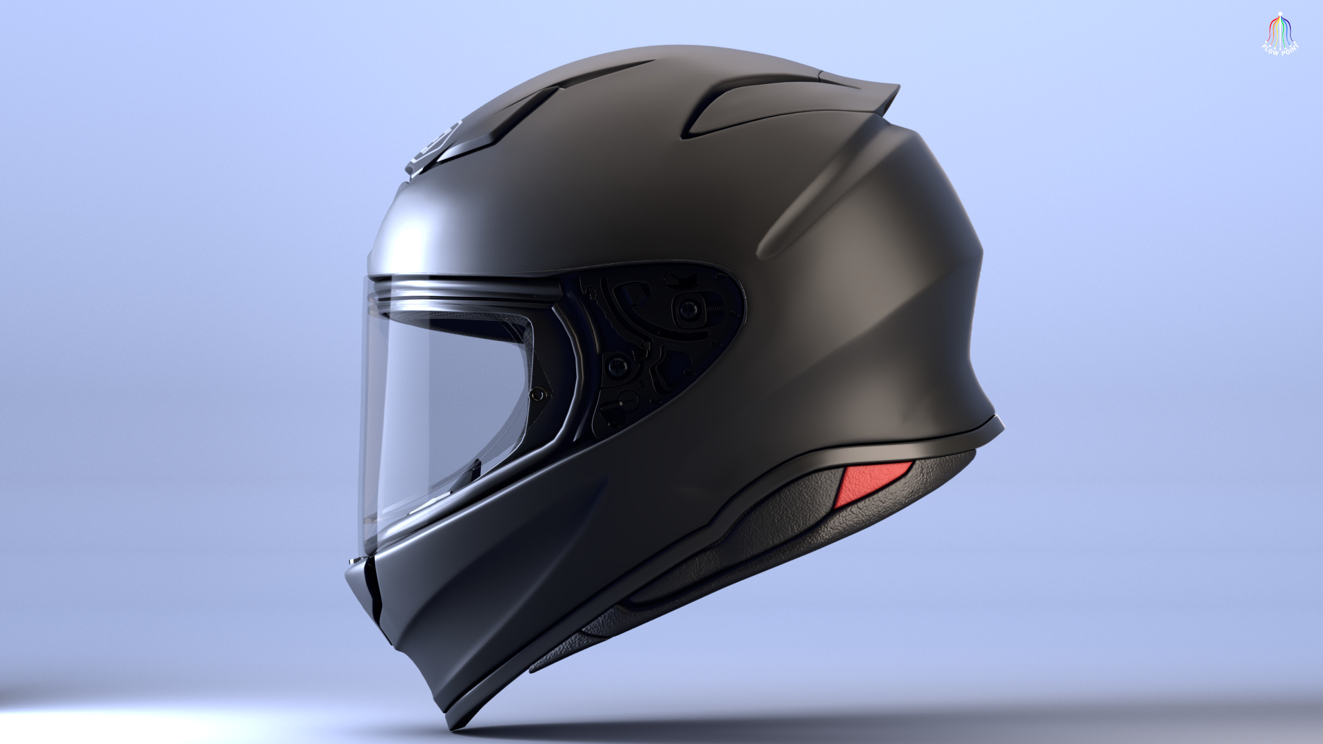 Shoei NXR2 Helmet 3D model_33