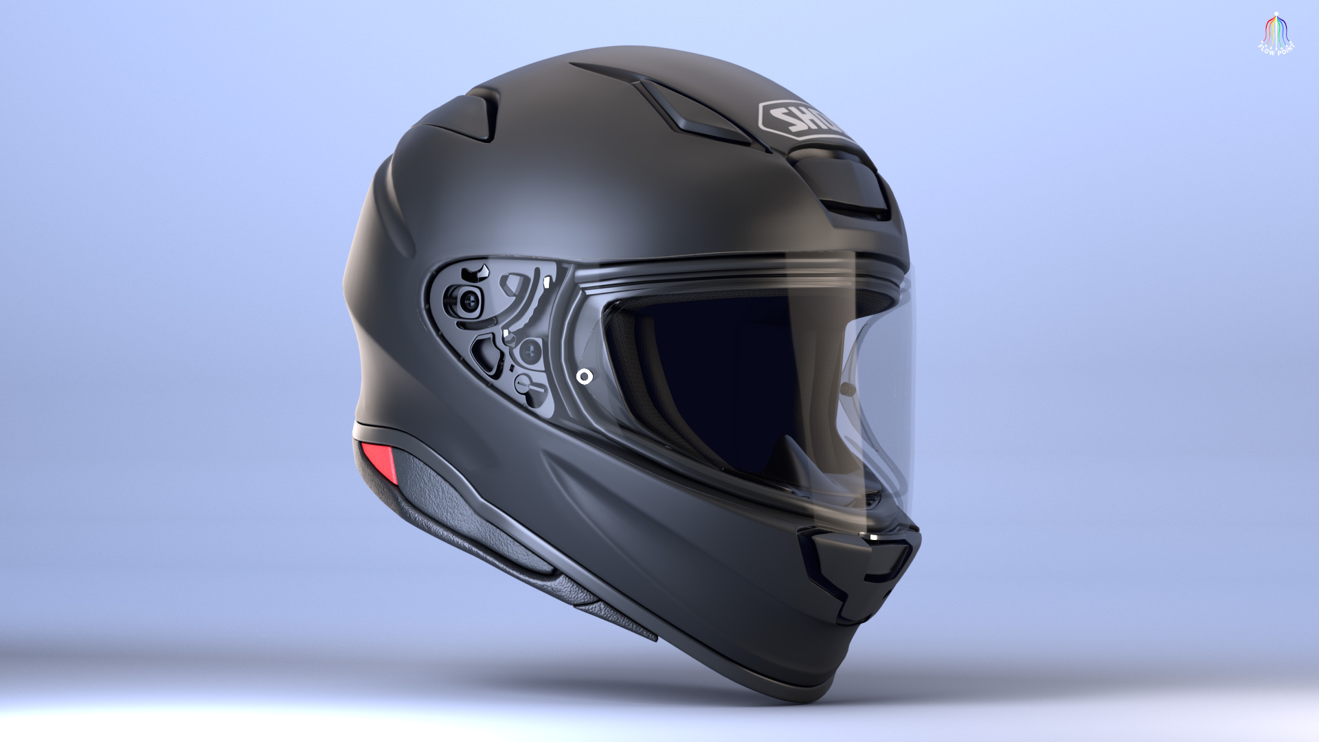 Shoei NXR2 Helmet 3D model_6