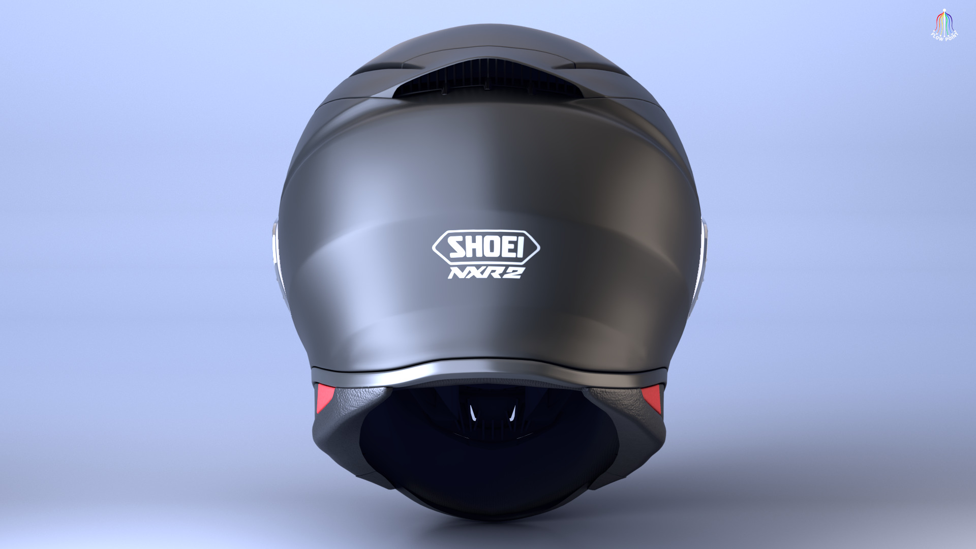 Shoei NXR2 Helmet 3D model_3