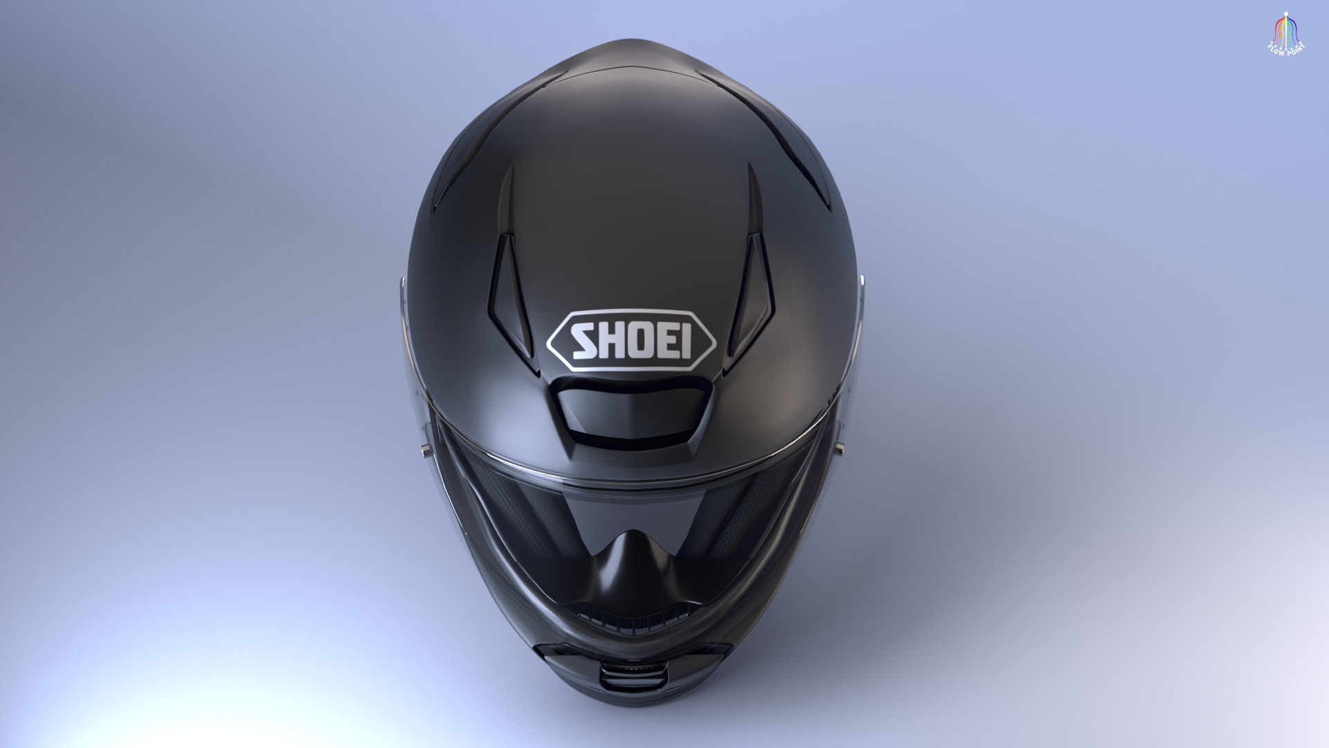 Shoei NXR2 Helmet 3D model_31