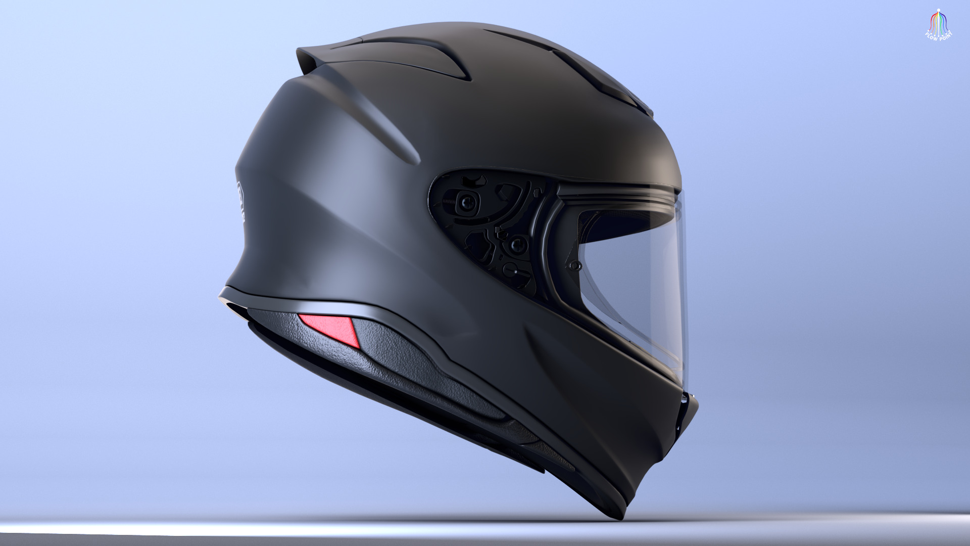 Shoei NXR2 Helmet 3D model_5